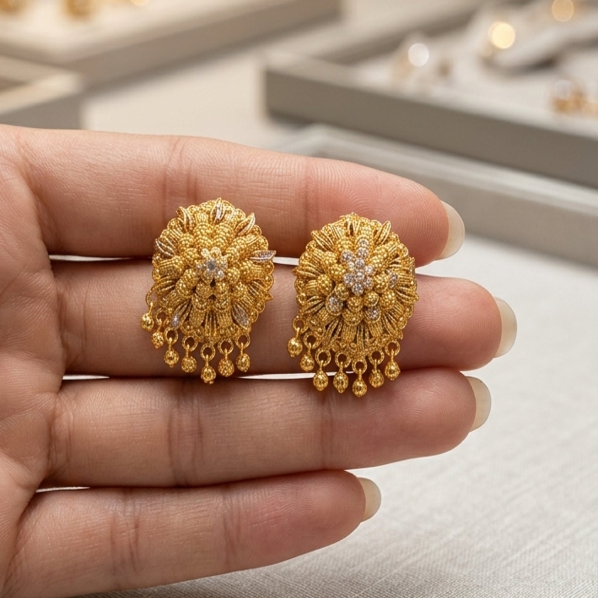 RP Gold Layered Studs (FSE267)