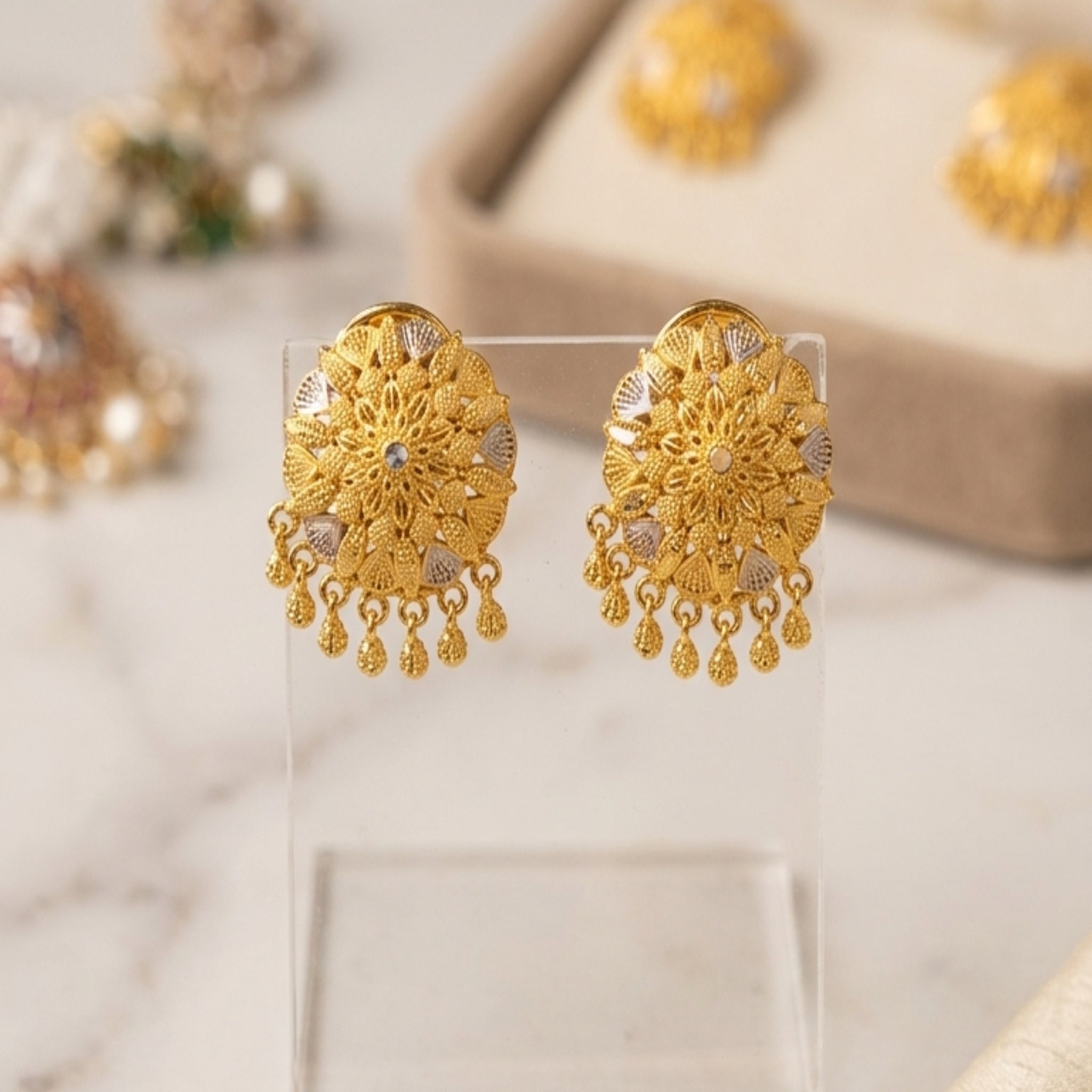 RP Gold Fancy Studs (FSE271)