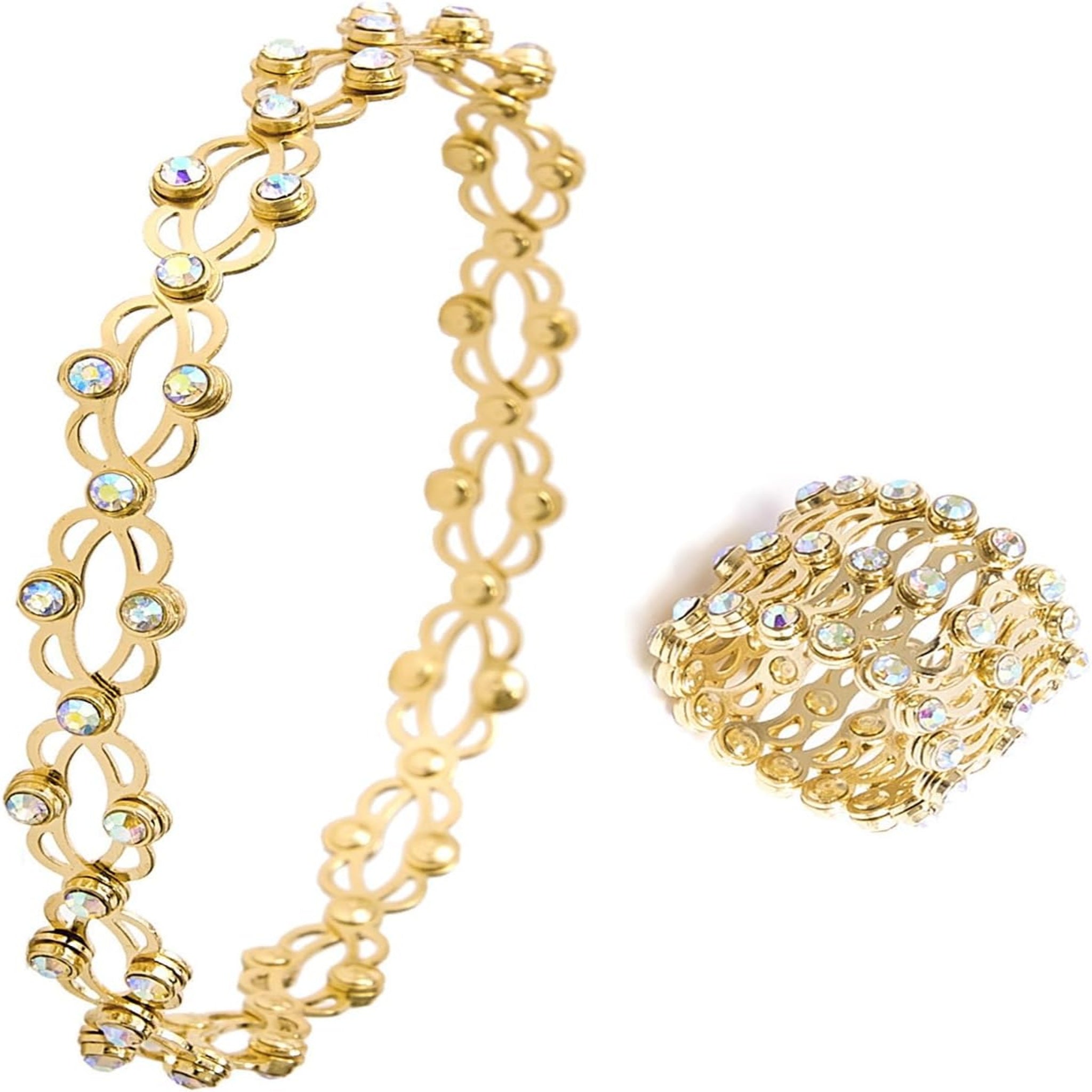 Folding Ring Bracelet 2 in 1