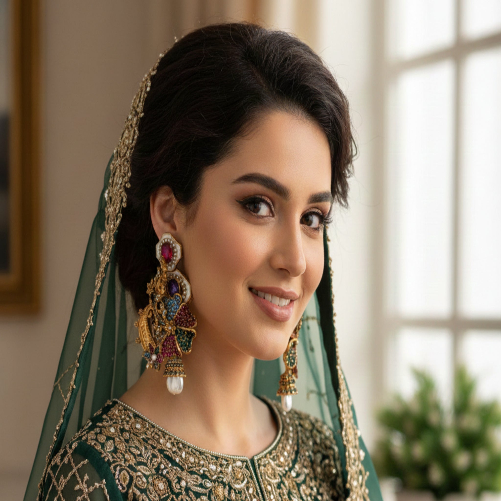 Turkish Beautiful Ear Rings (FSE212)