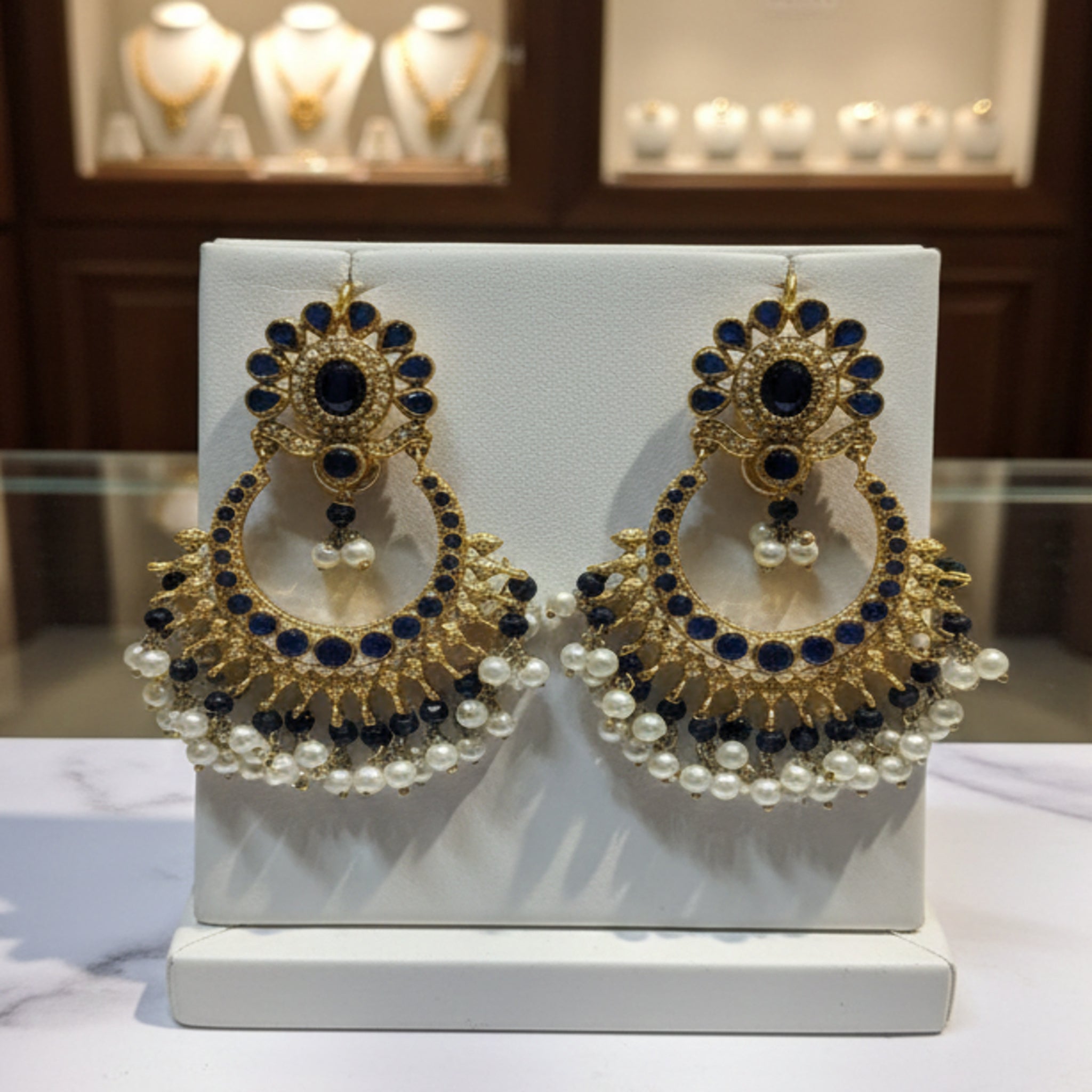 Artistic 3D Floral Statement Earrings (FSE231)