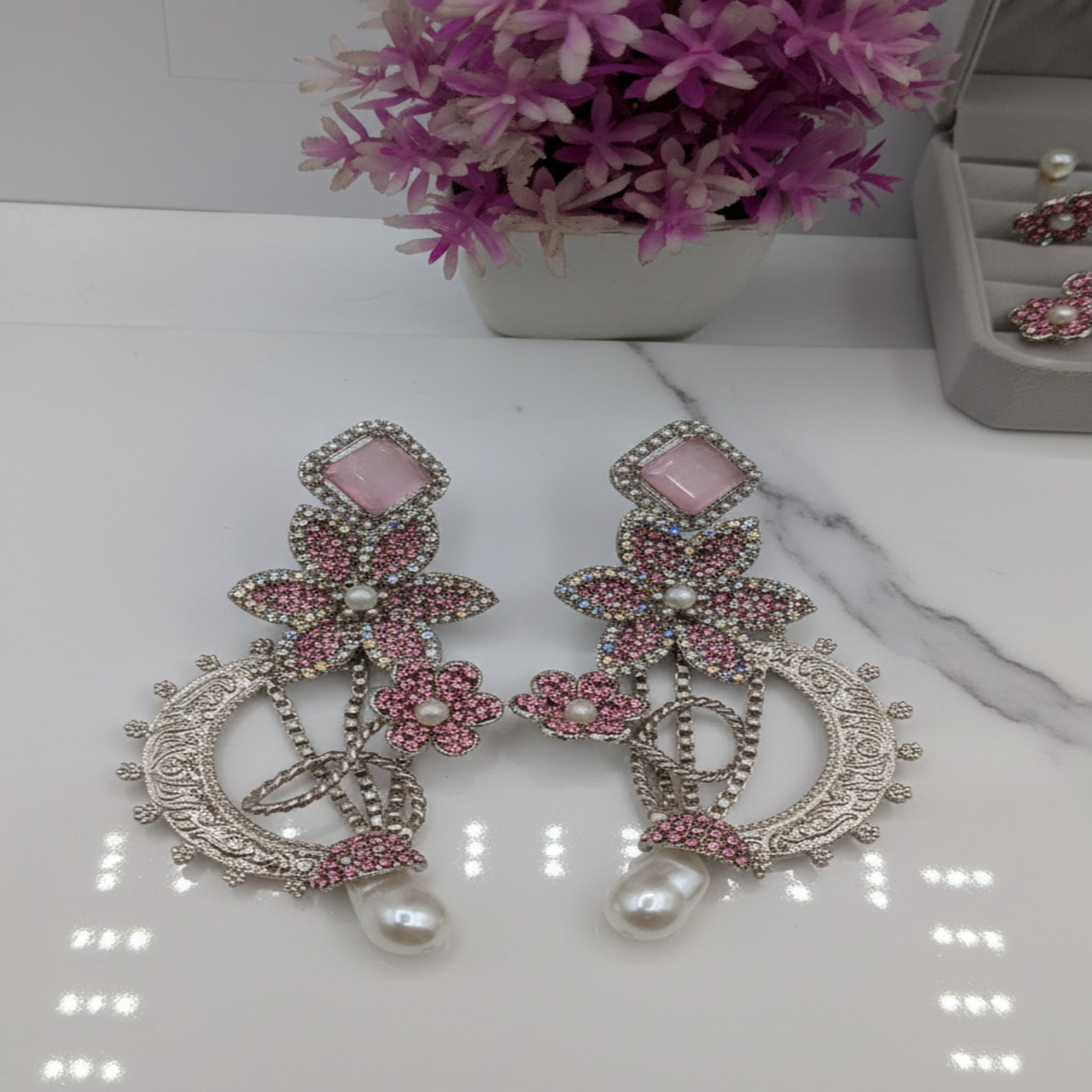 Elegant Trendy Turkish Ear Rings (FSE207)