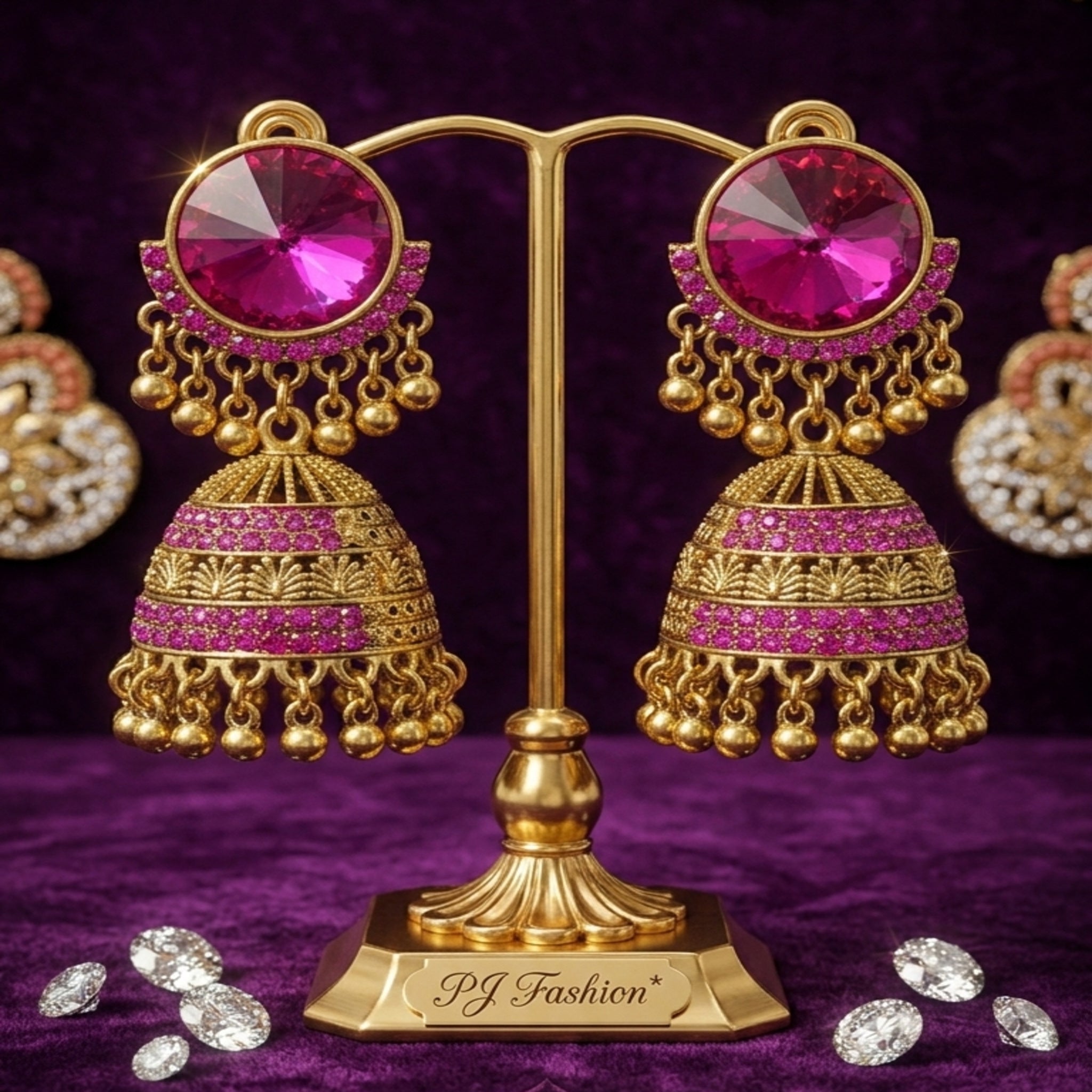 Antique Jhumka Earrings (FSE239)