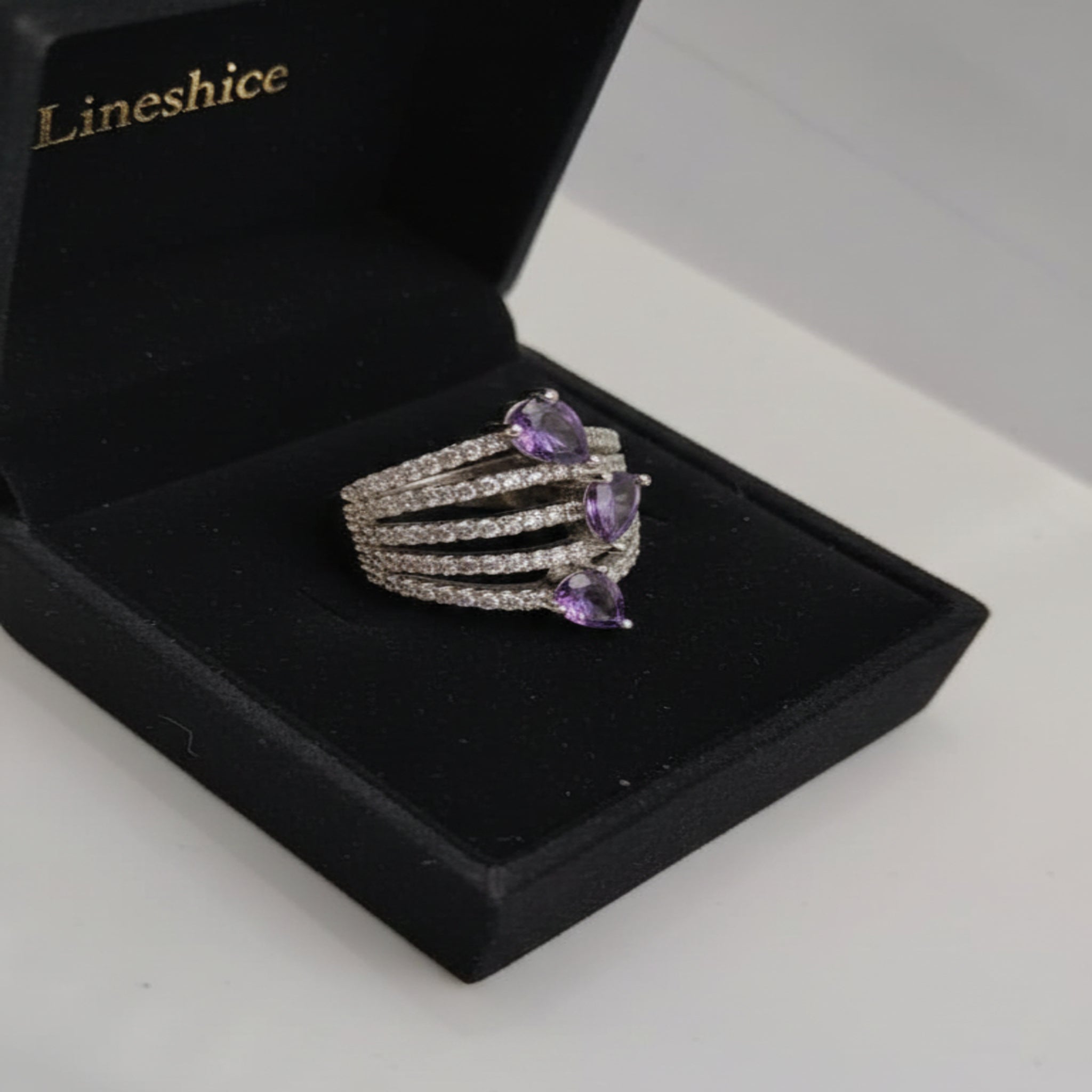 Trendy Silver Karrat Ring (FSR165)