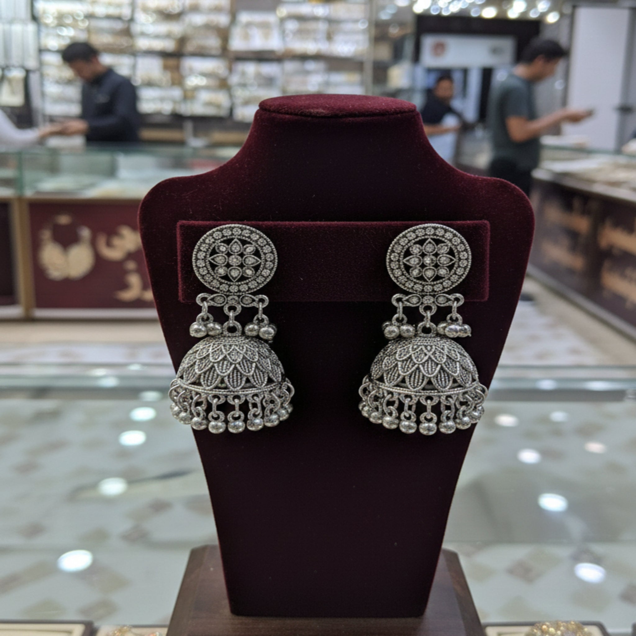 Oxidised Jhumka Metal (FSE182)