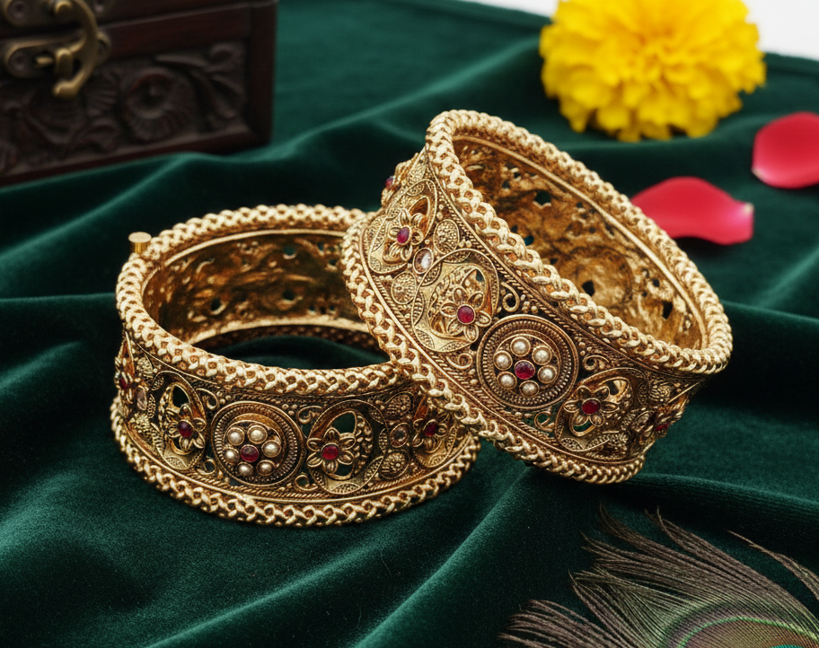 Heritage Floral Bloom Kada (FSKB184)