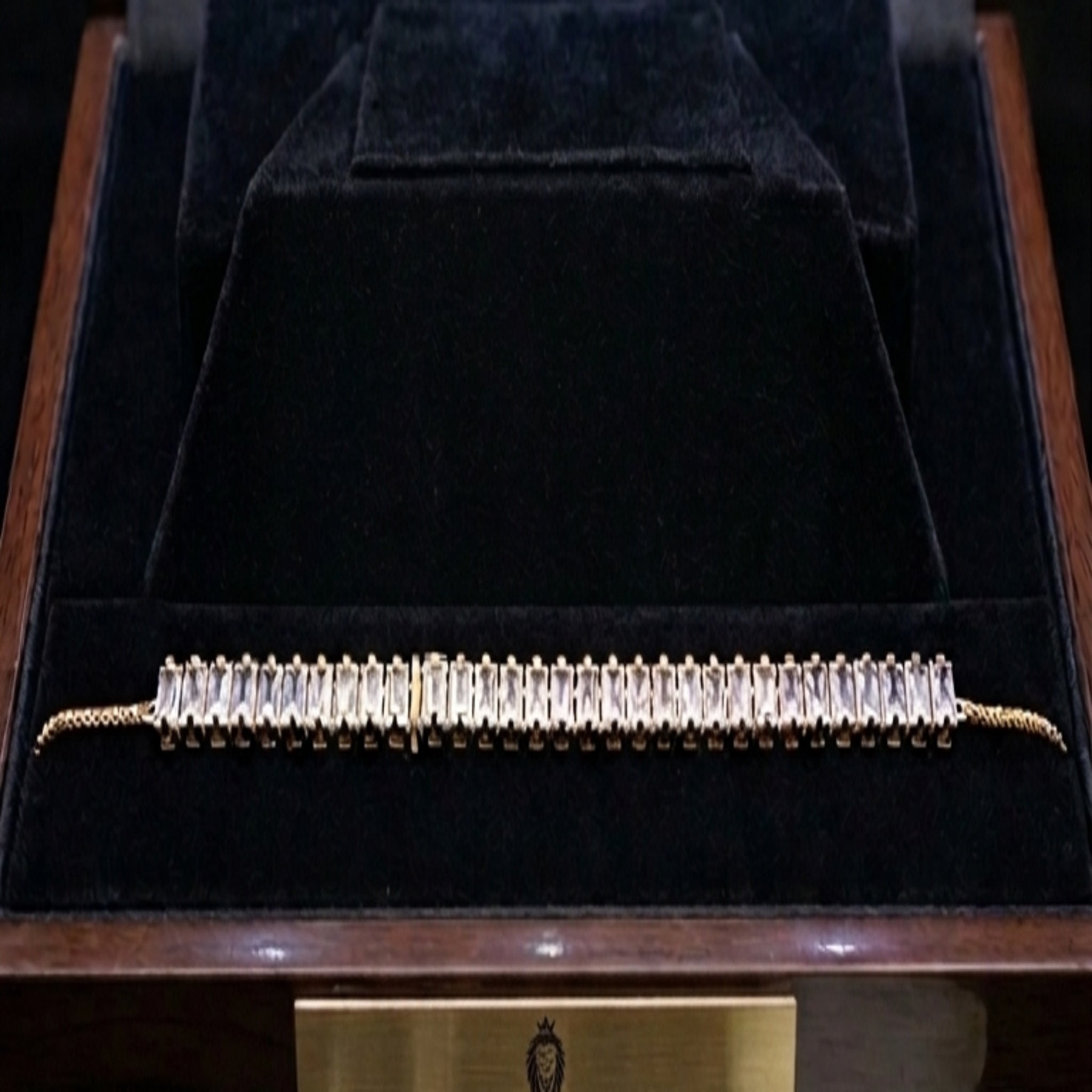 Baguette Diamond Tennis Bracelet