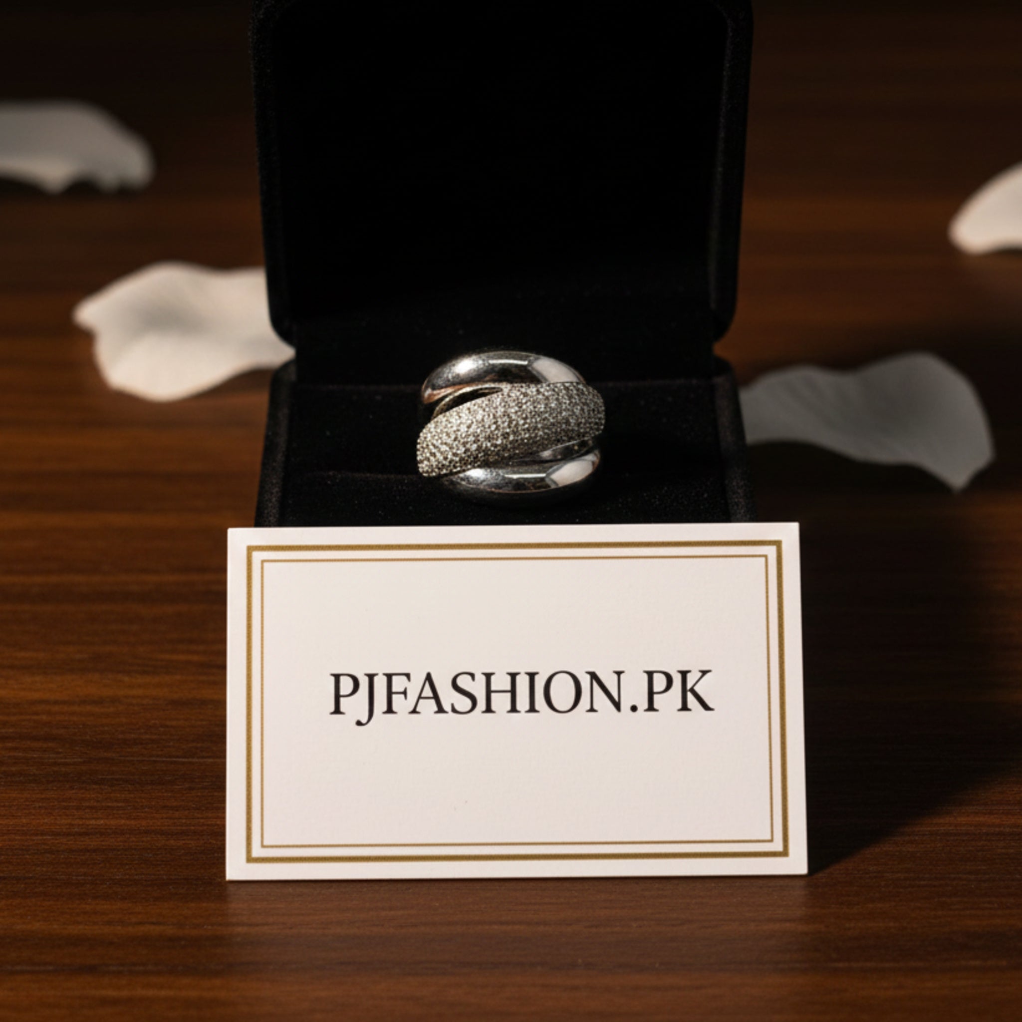 Silver Infinity Knot Wrap Ring (FSR182)