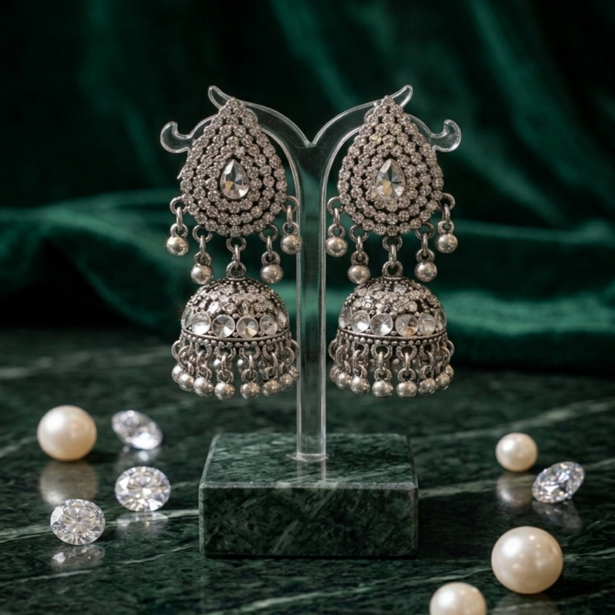Antique Jhumka Earrings (FSE240)