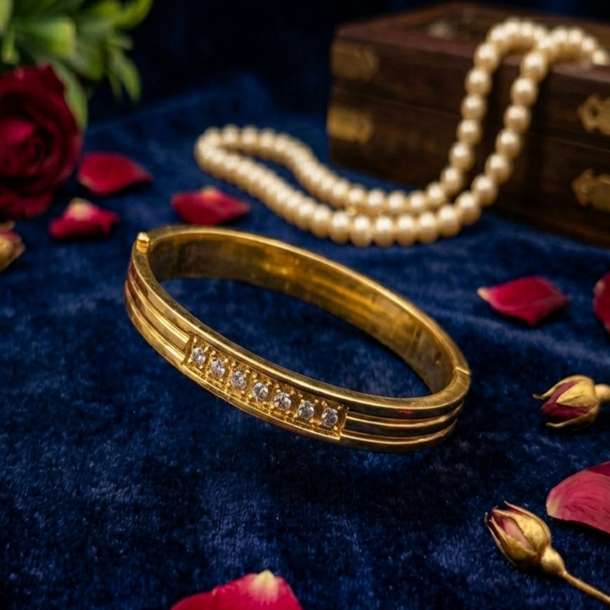 Minimalist Gold Plated Bracelet