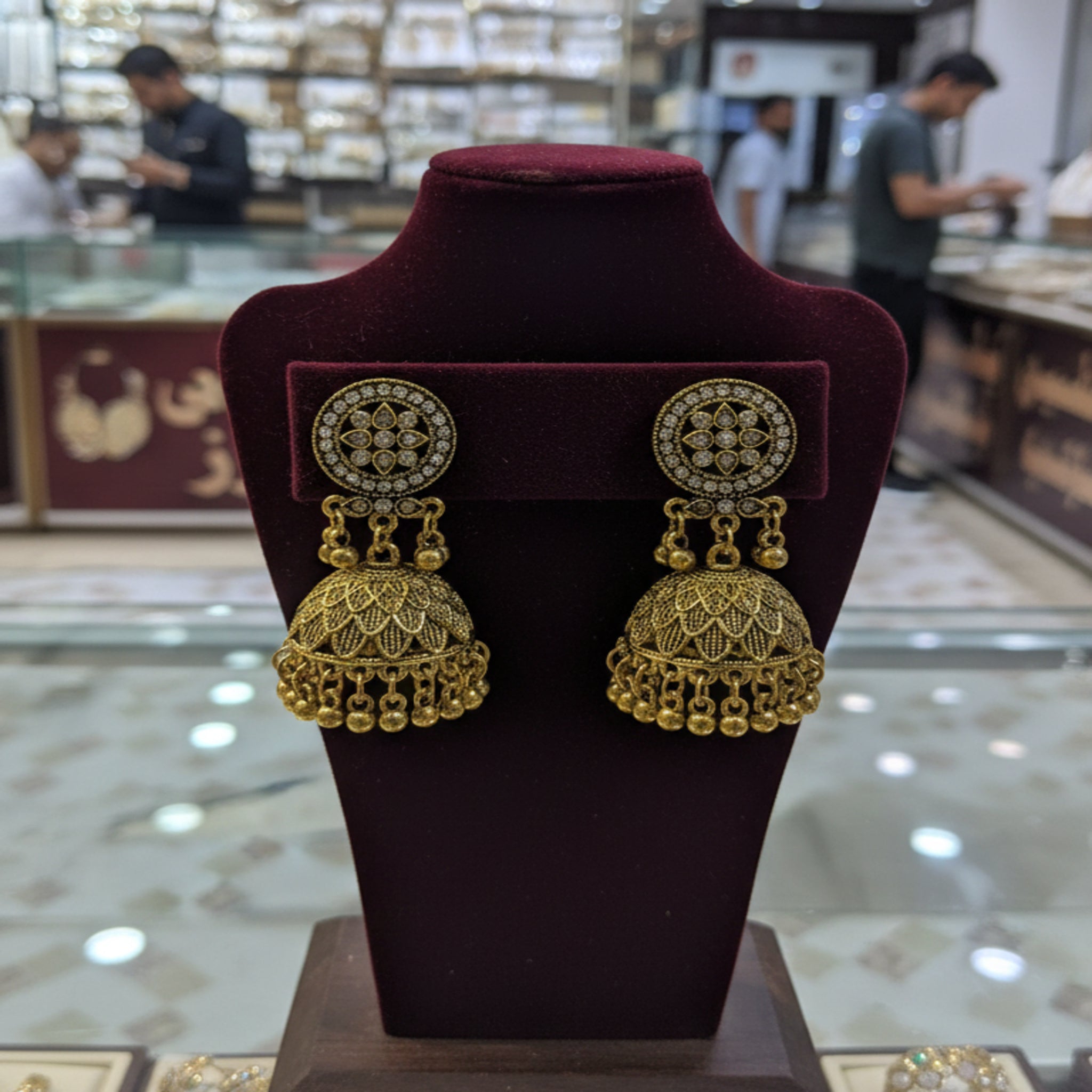Oxidised Jhumka Metal (FSE182)