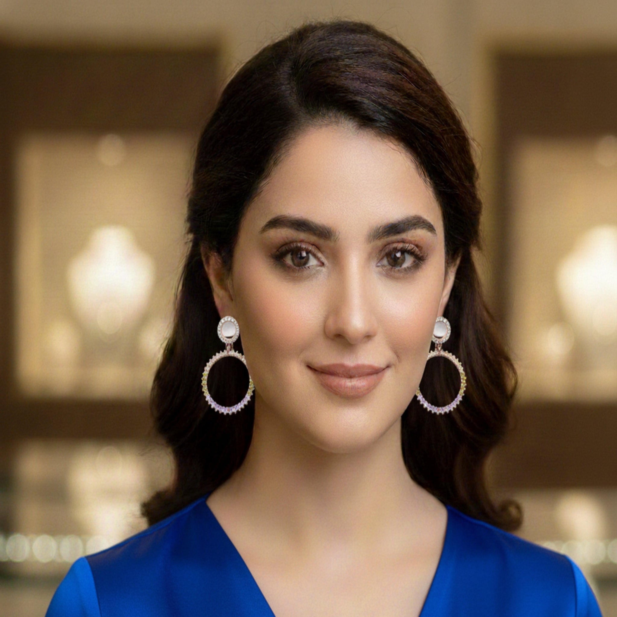 Simple Rounded Ear Studs (FSE196)