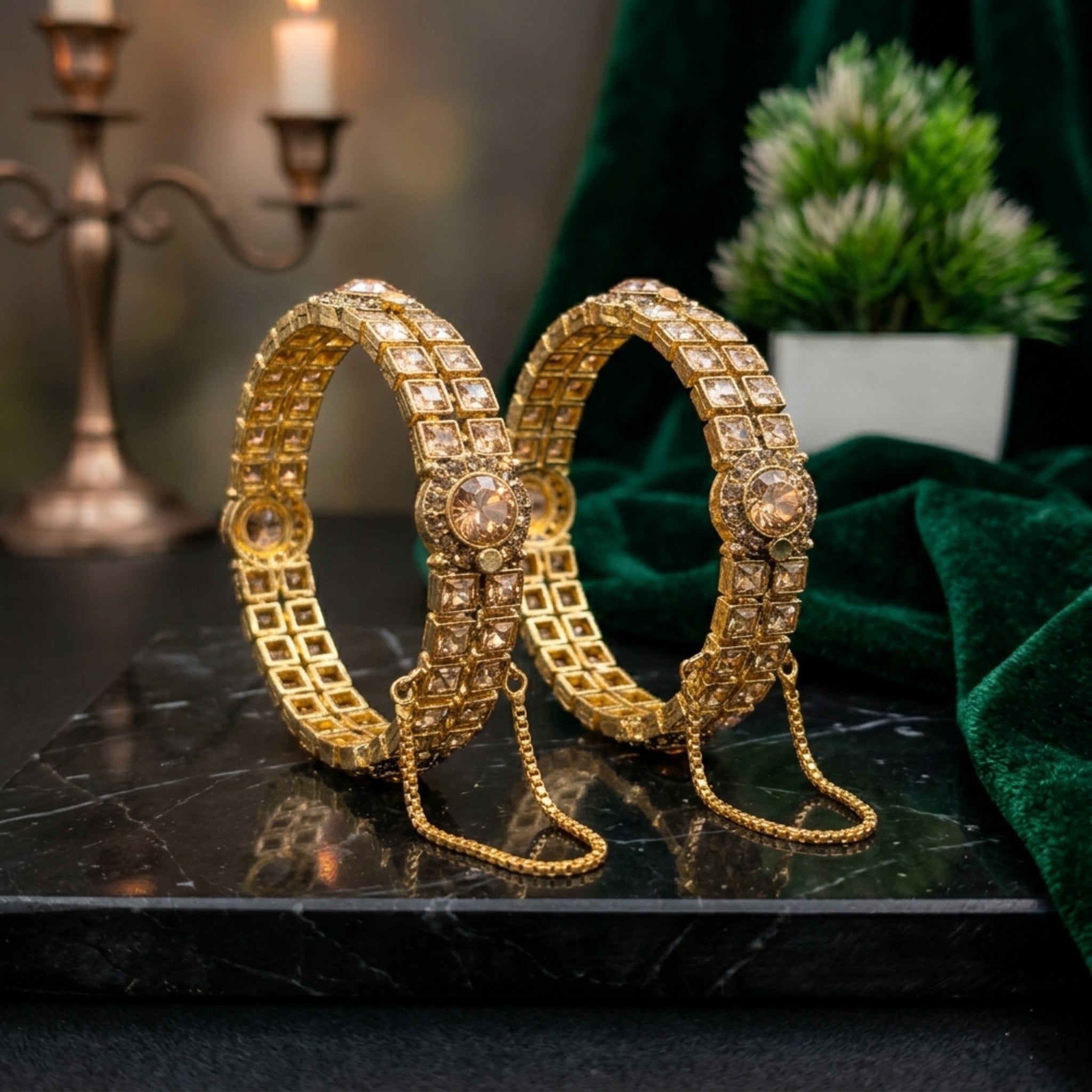 Orbital Gold Kada Pair (FSKB185)