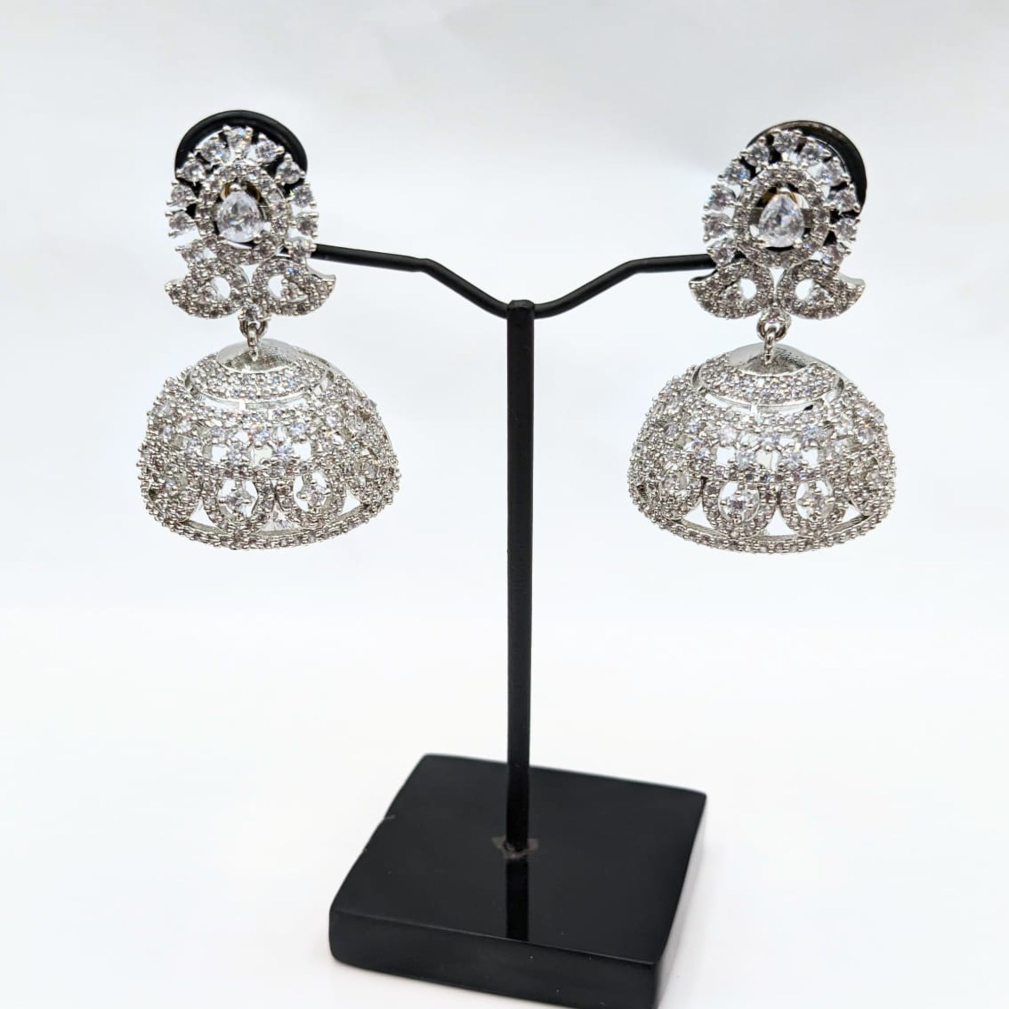 Luxury AD Jhumki Karrat Made Ear Ring (FSE27)