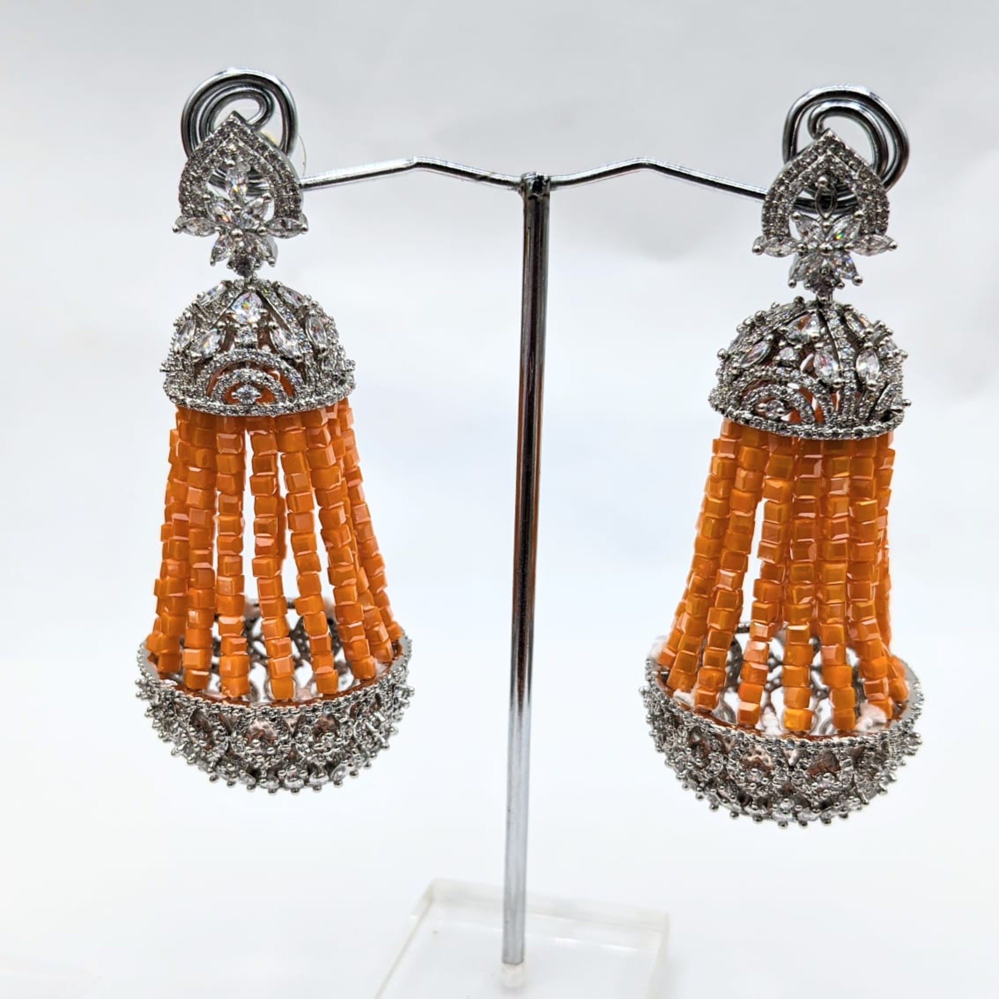 Fancy AD  Colored Pearls Ear Rings (FSE29)