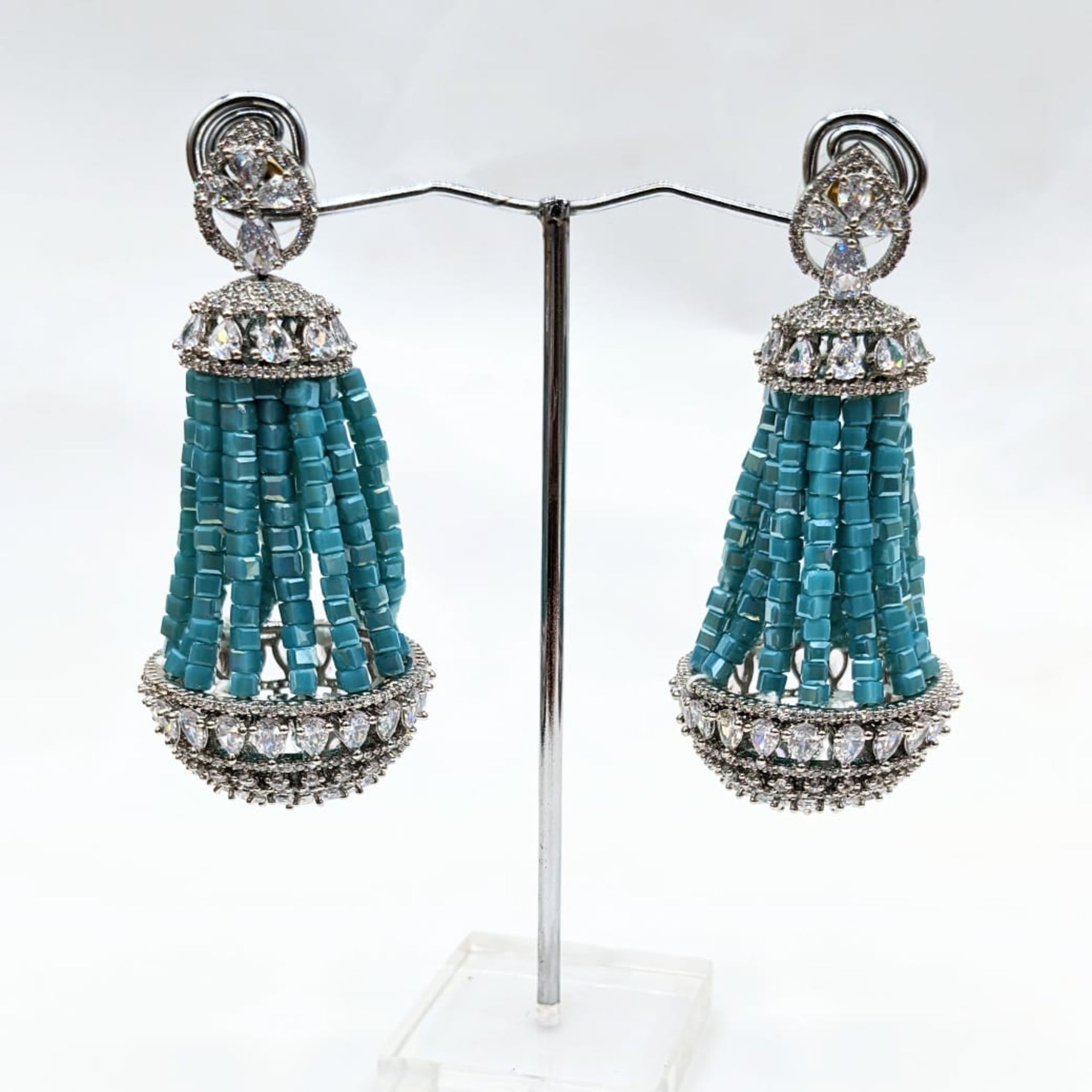 Fancy AD  Colored Pearls Ear Rings (FSE29)