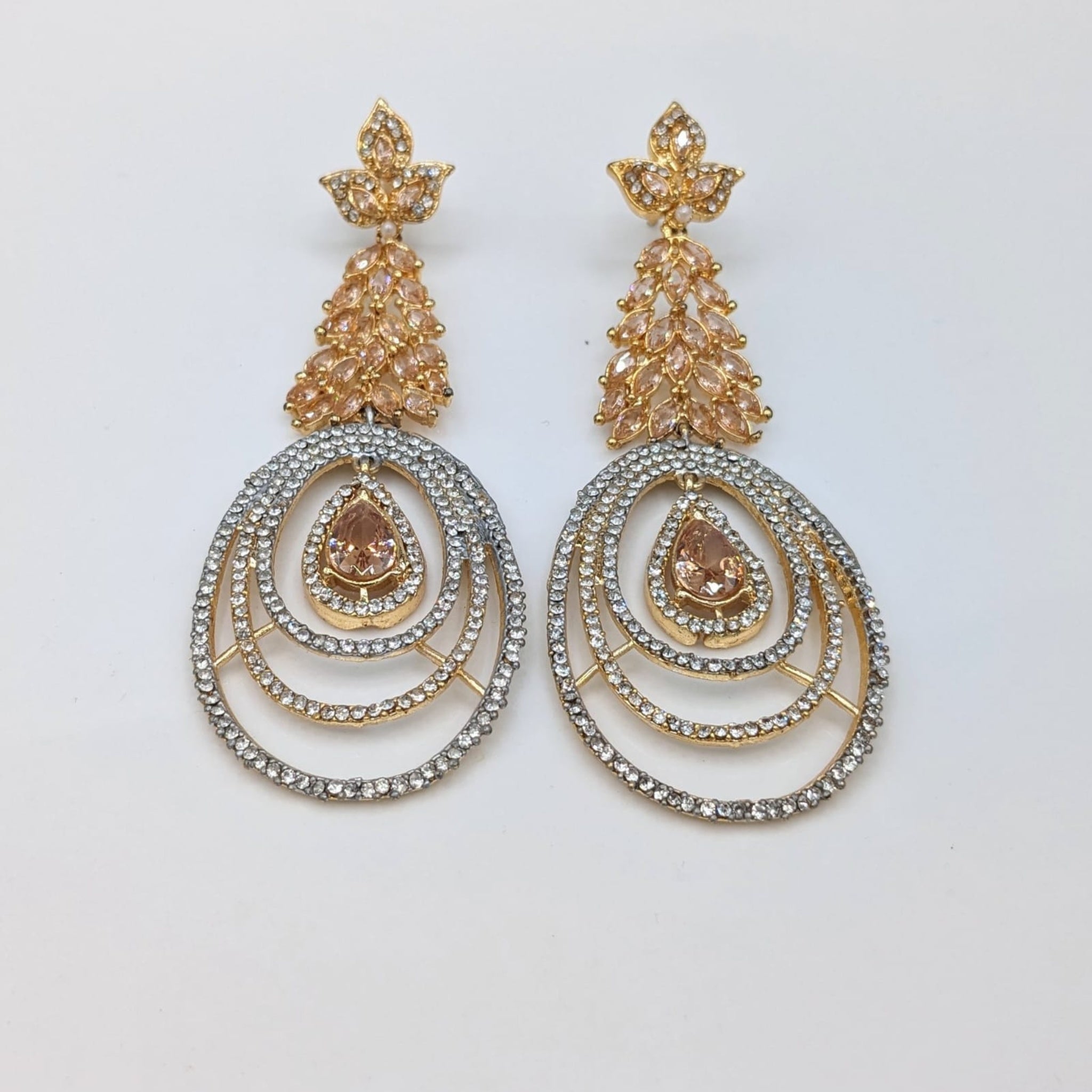 Decent Fancy Look AD Ear Rings (FSE39)