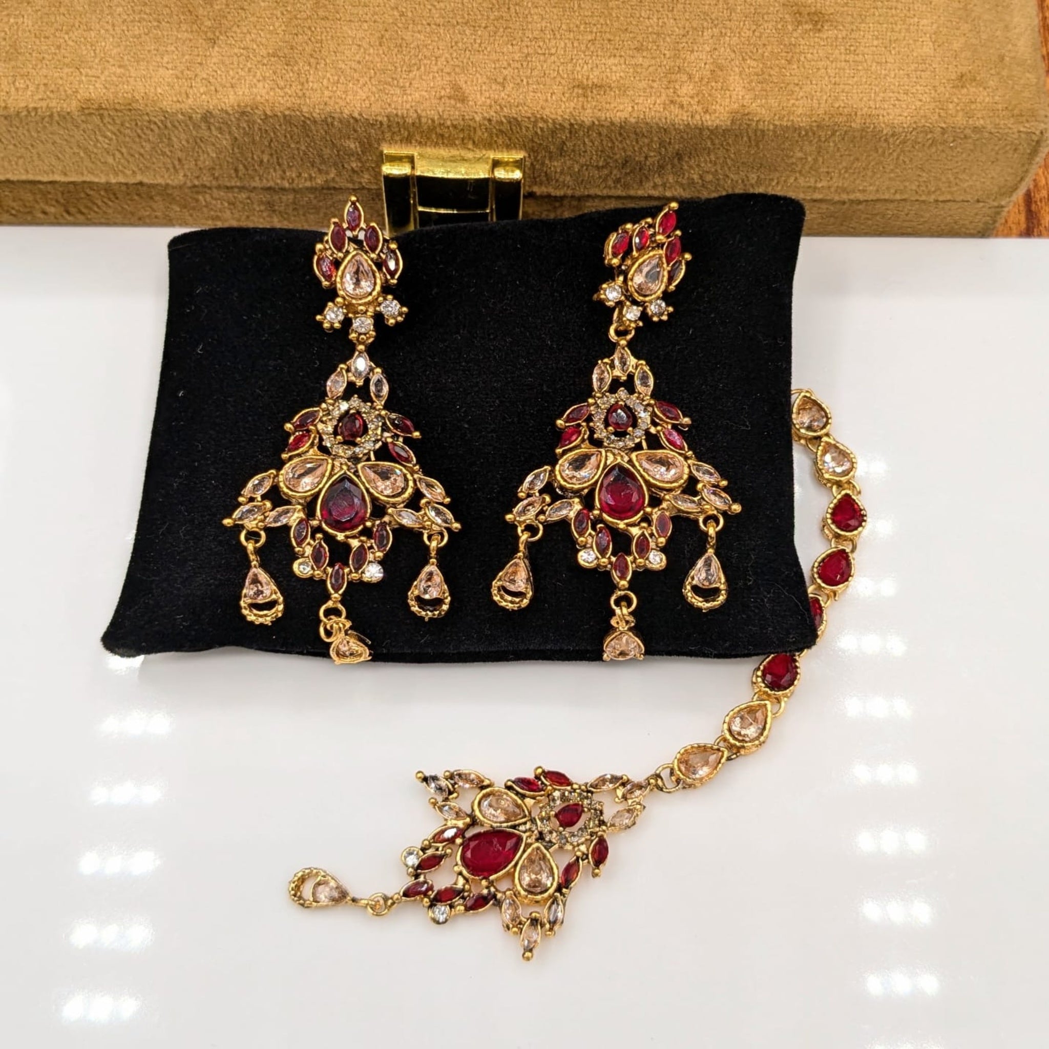 Bindia Ear Rings Zircon