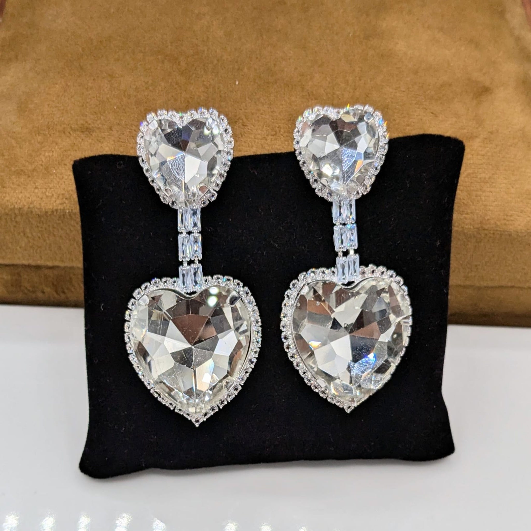 Heart Hoofs Ear Rings (FSE47)