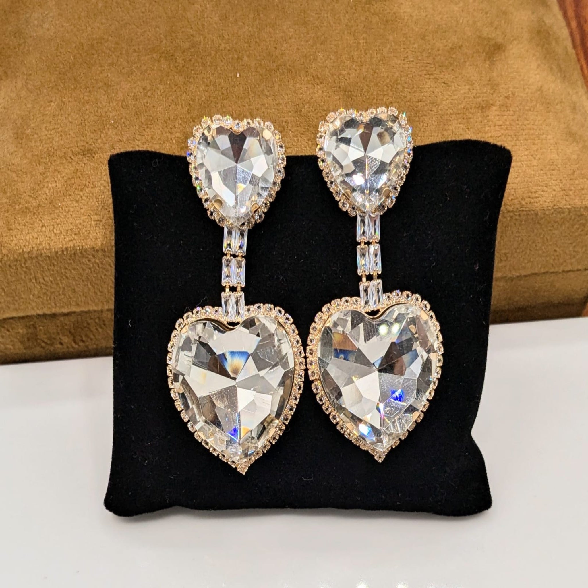 Heart Hoofs Ear Rings (FSE47)