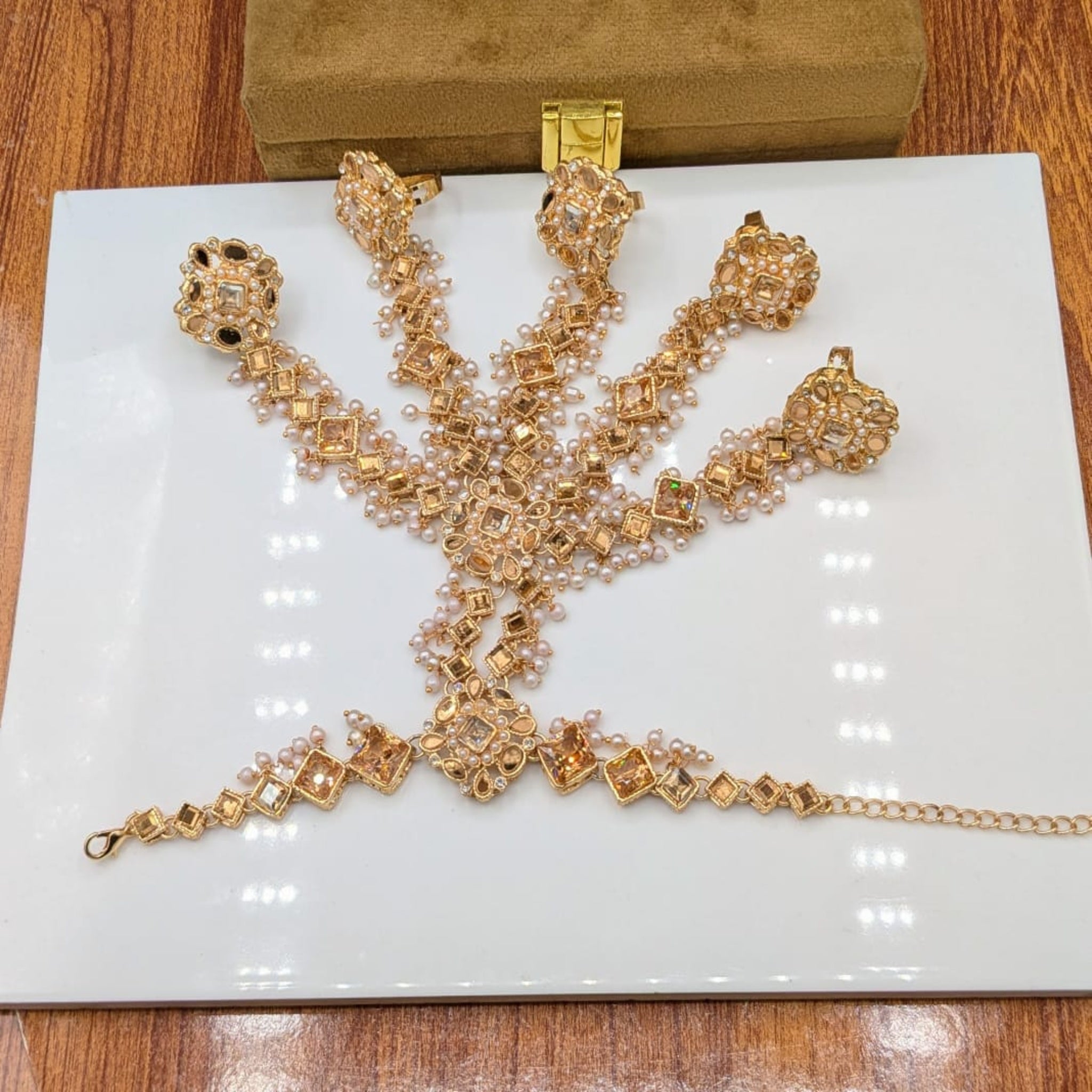 Panjagla Kundan Bracelets