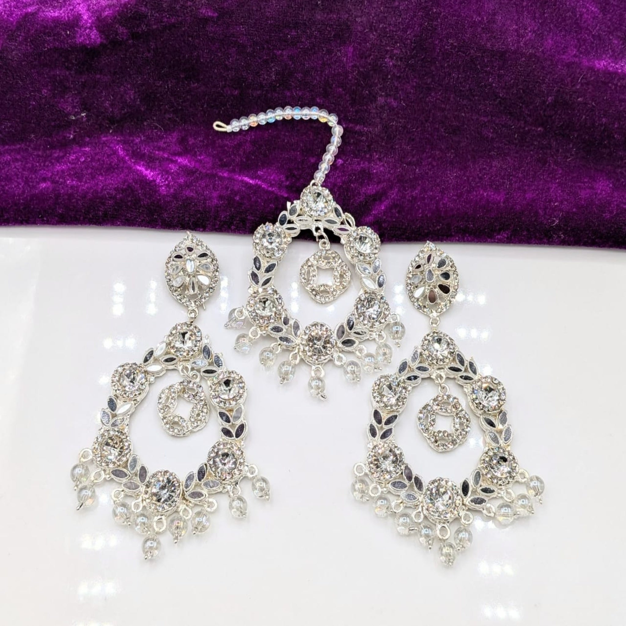 Multi Color Bindia Ear Ring