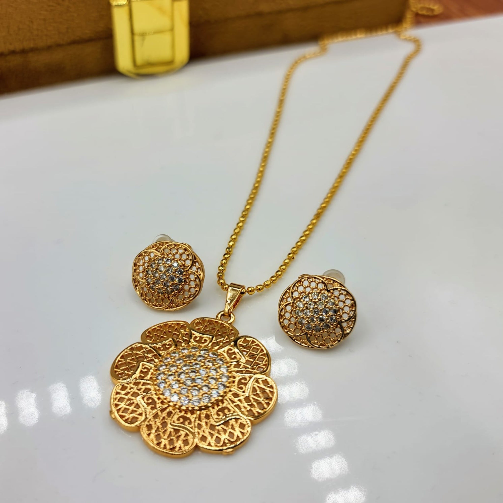 Flower Locket Set (FDL54)