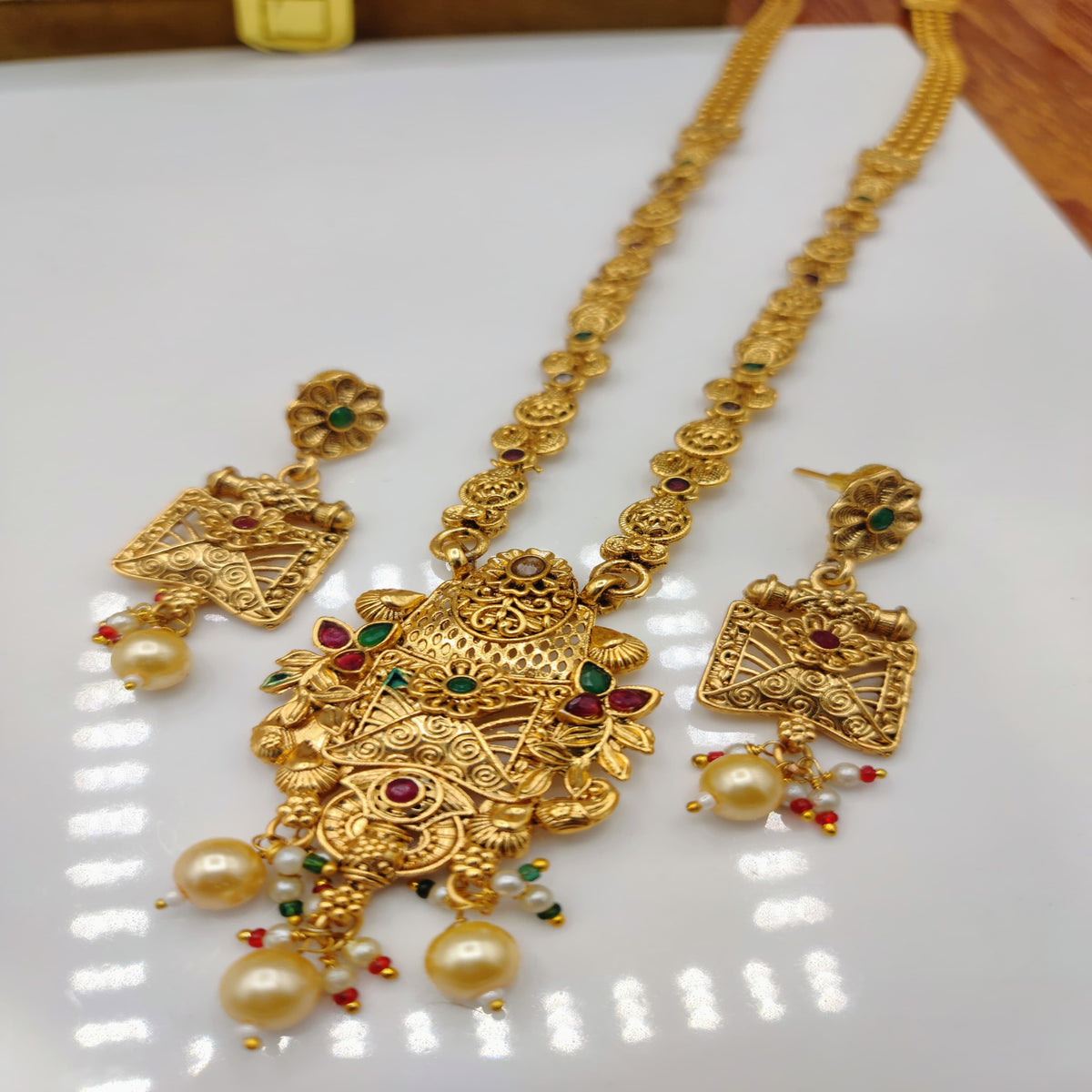 Trendy Banarsi Rajwari Maala Set (FDM37)