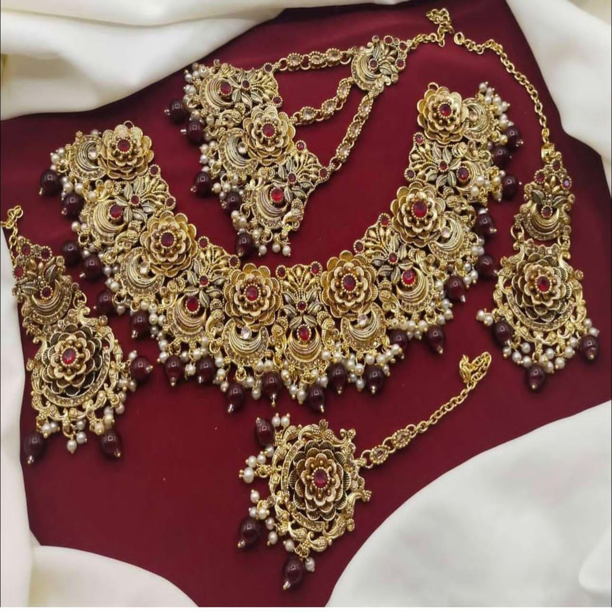 Bridal Kundan Necklace (FDBN61)