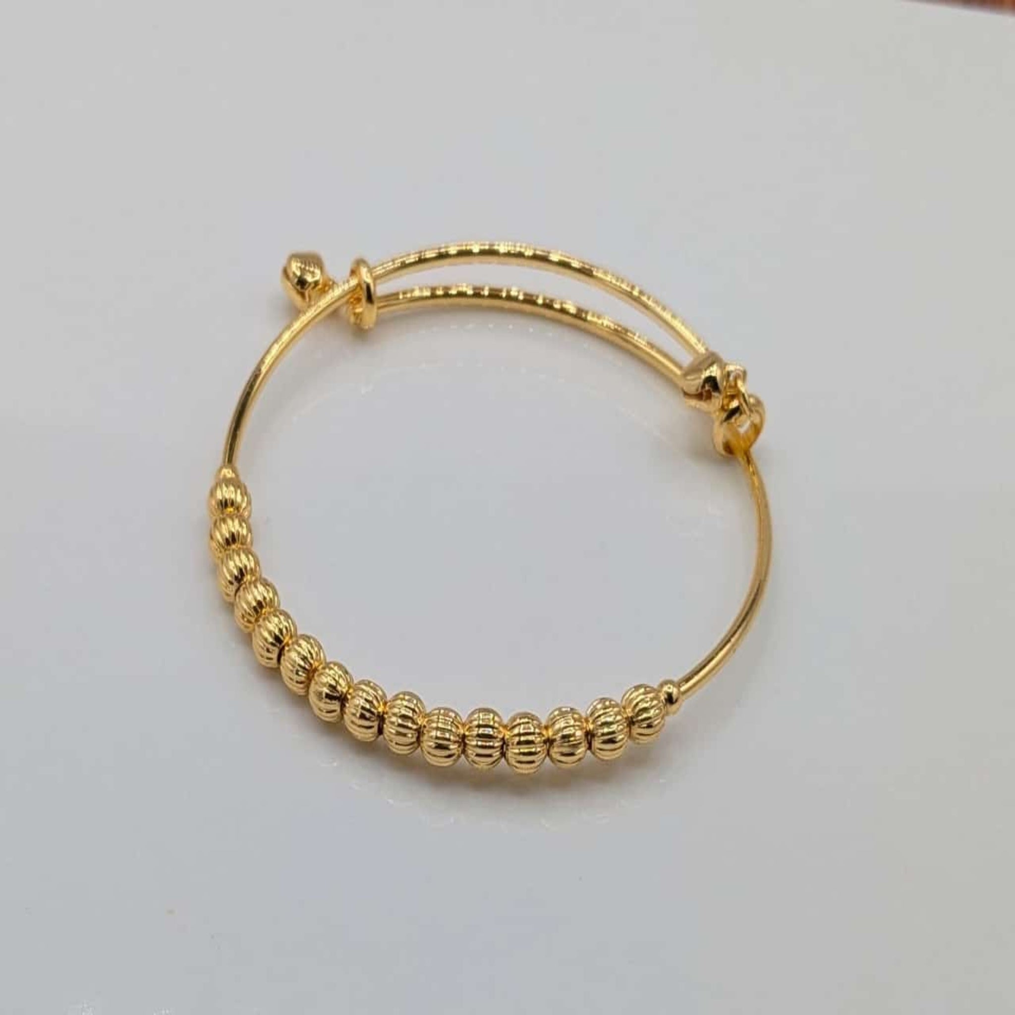 1 Pc Beaded Golden Bracelet