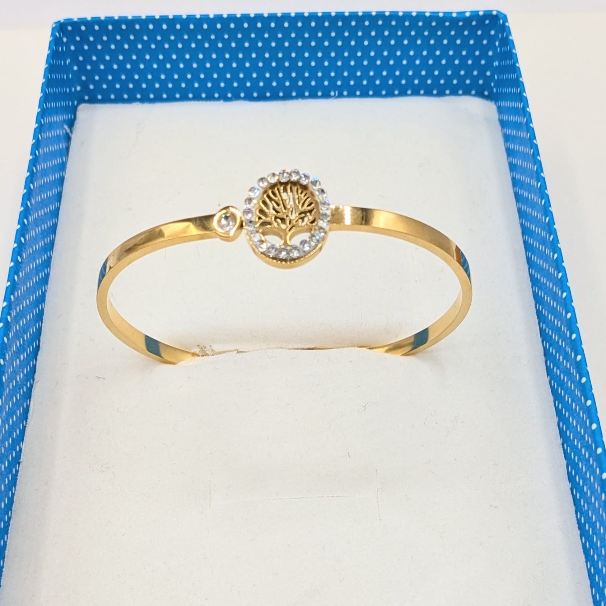 Golden Openable Bracelet