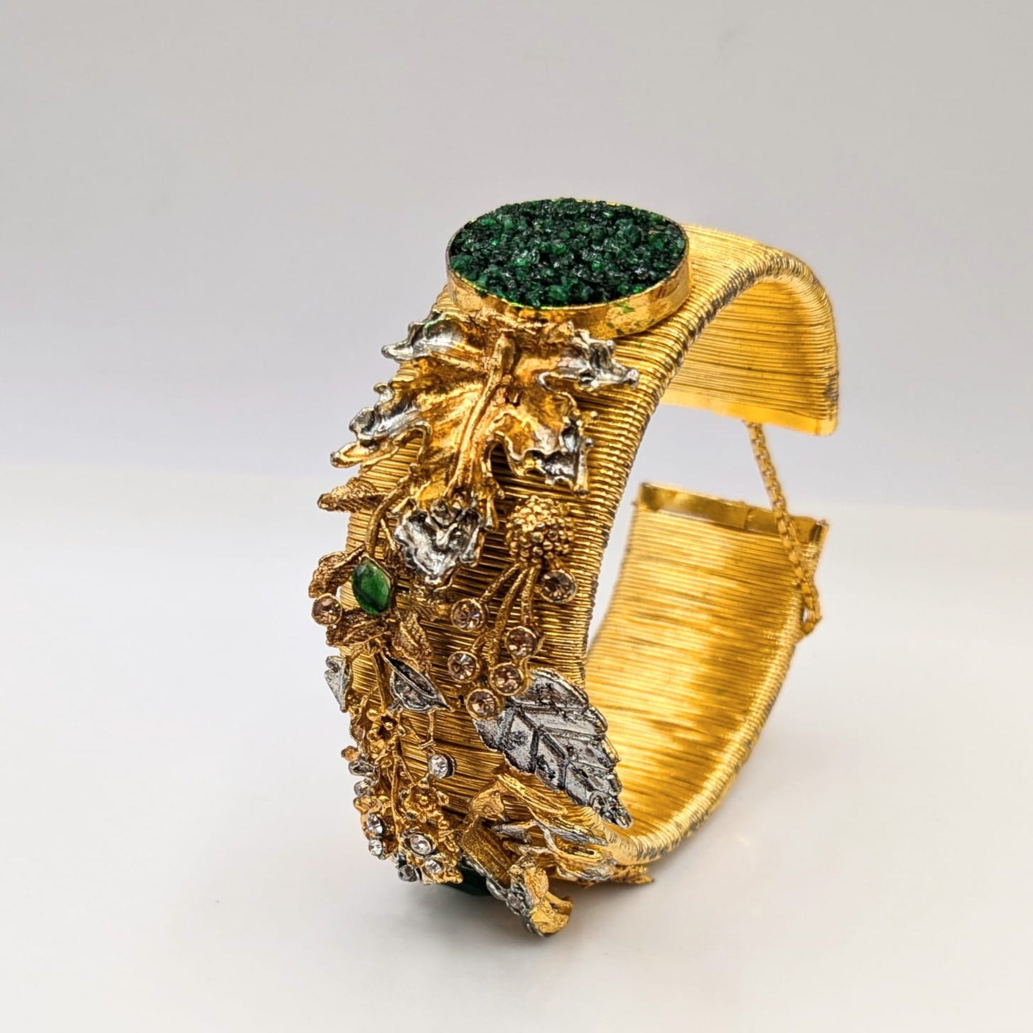 Kundan Fancy Kara Bracelet