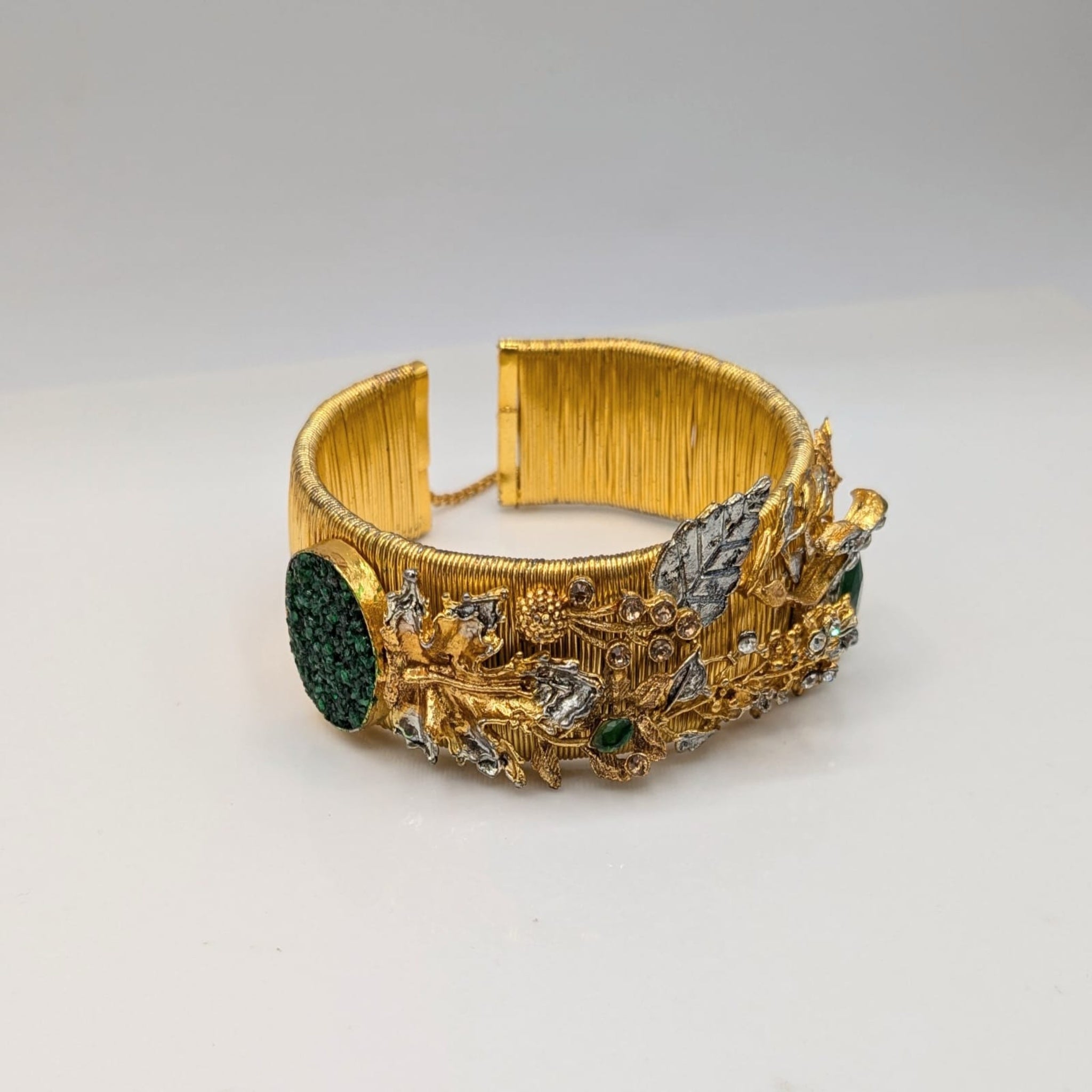 Kundan Fancy Kara Bracelet