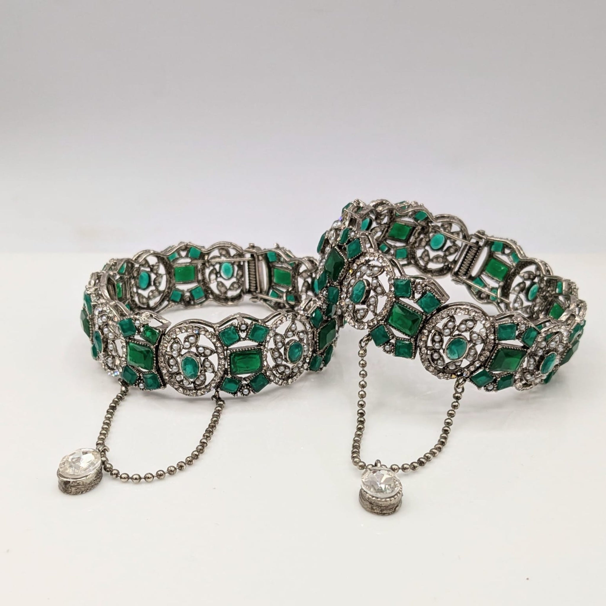 OXidized Green Openable Kara (FSKB46)