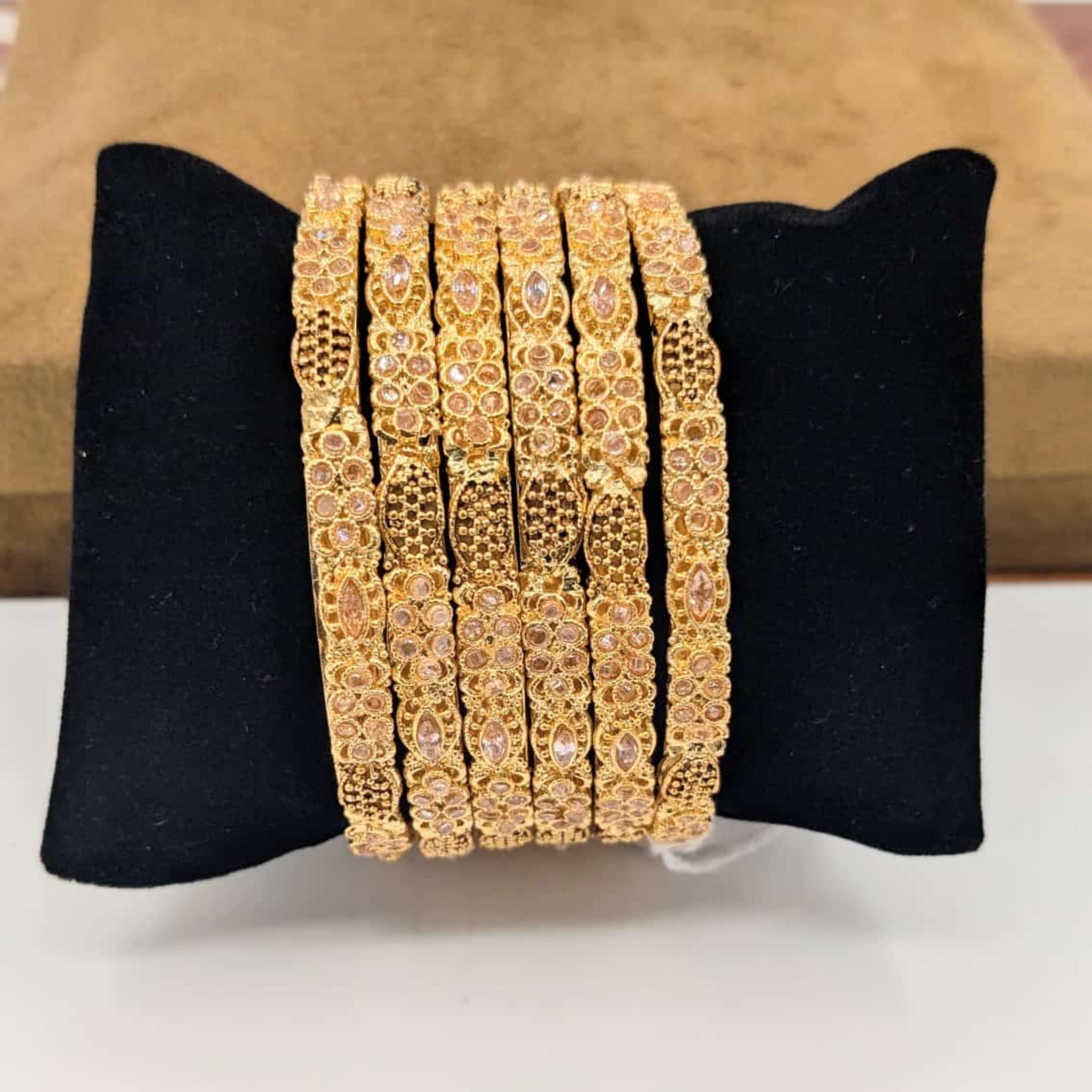 Mystical Kundan Bangles (FSB32)