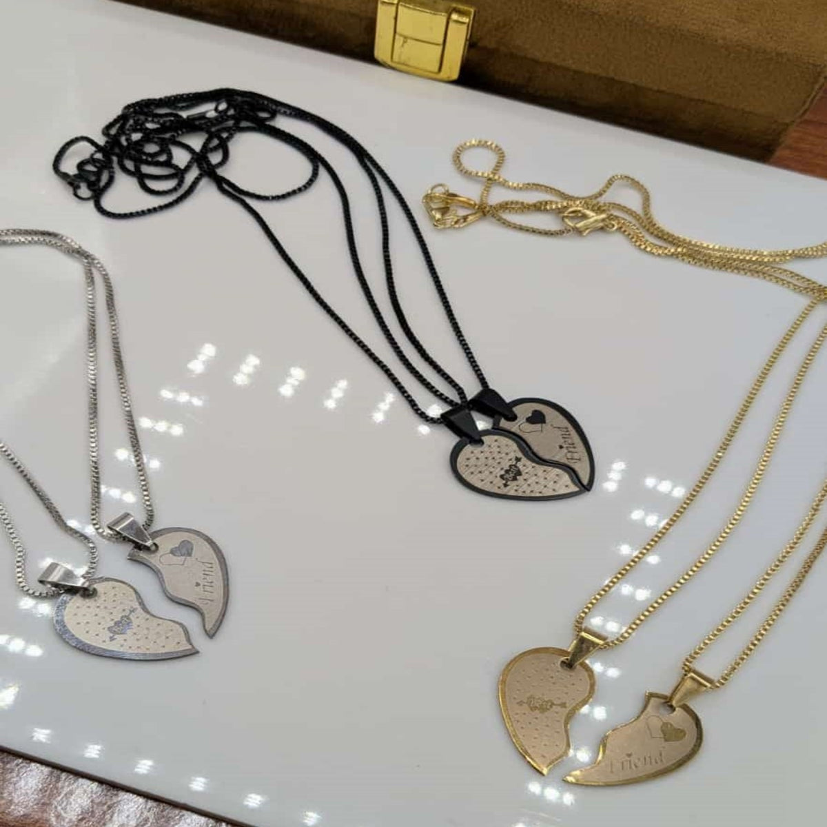 Couple Locket Chain (FDL42)