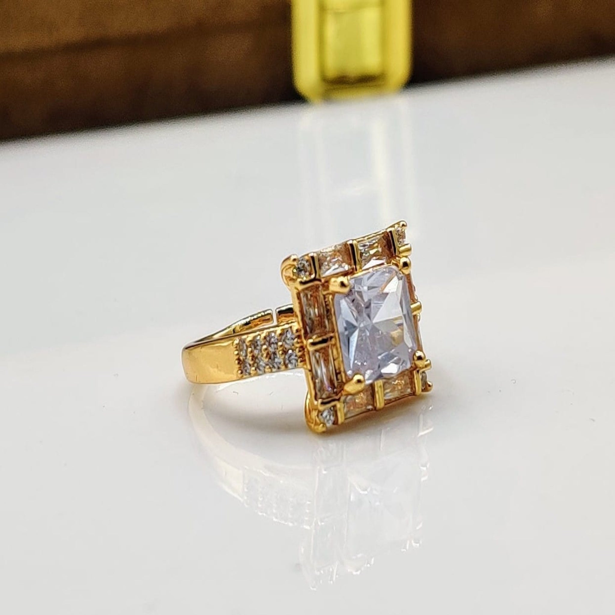 Crsytal Stone Ring (FSR74)