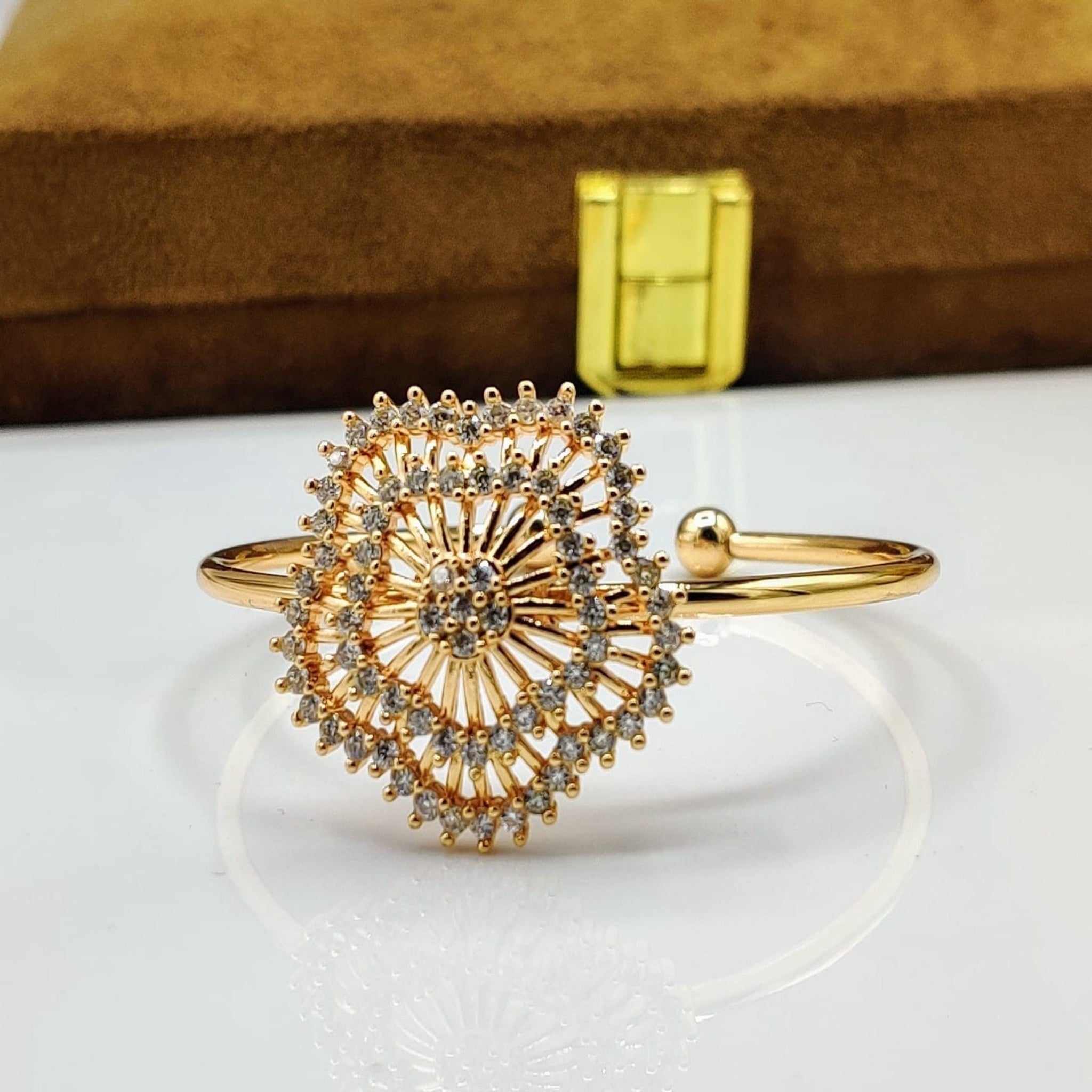 Zircon Golden Bracelet