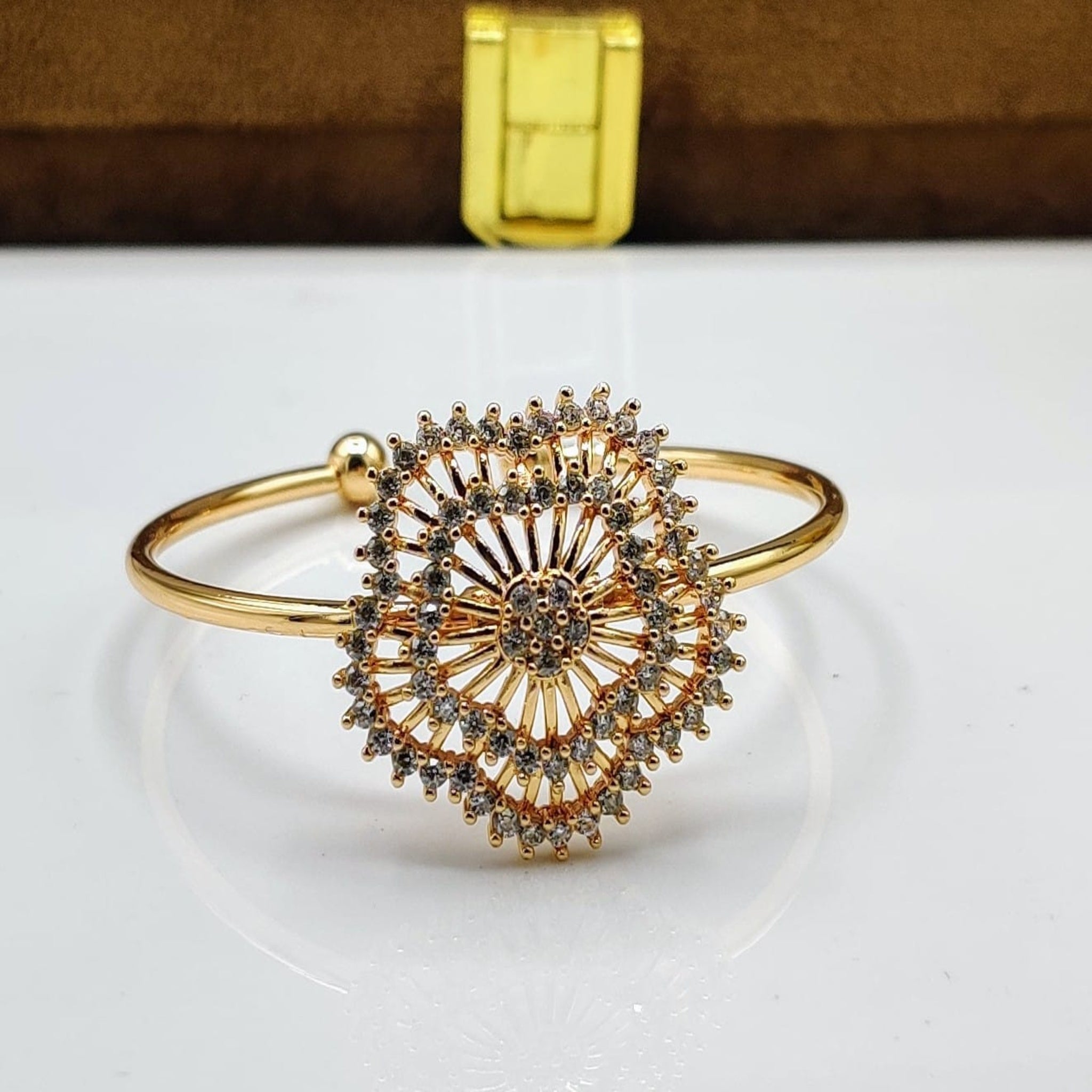 Zircon Golden Bracelet