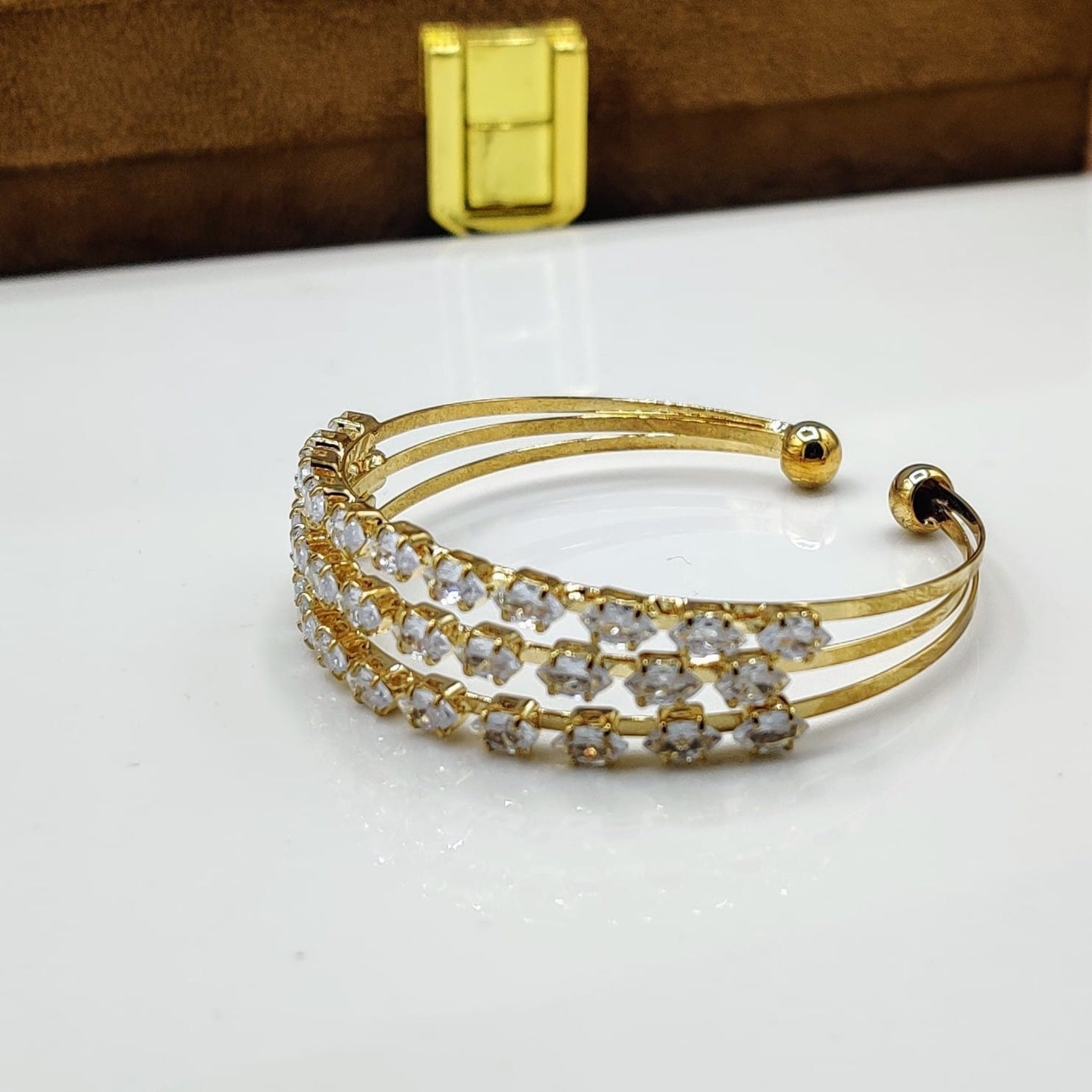Tubelight Zircon Bracelet