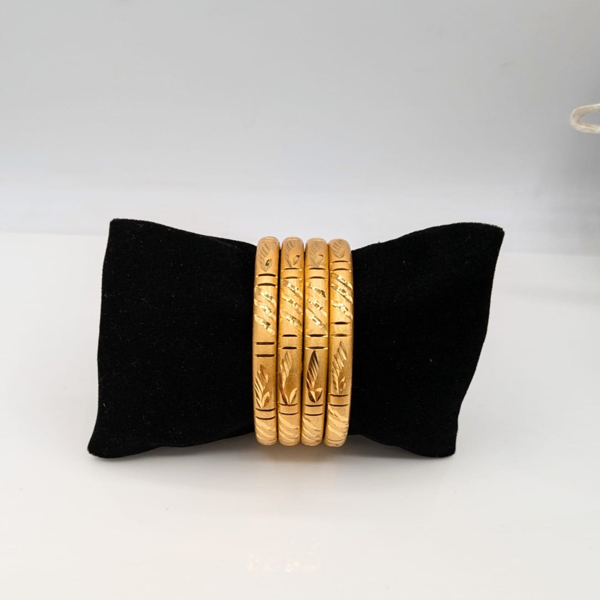 4 Pc Gold Plated Bangles (FSB61)