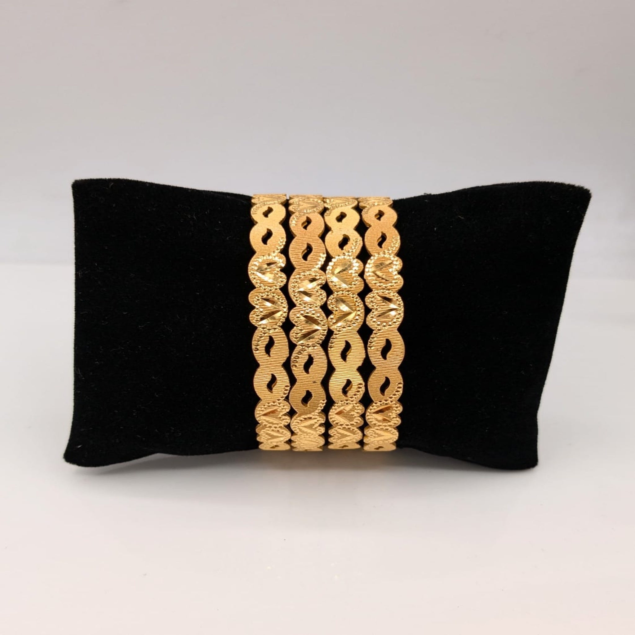 Delicate 4 Pc GP Bangles (FSB63)