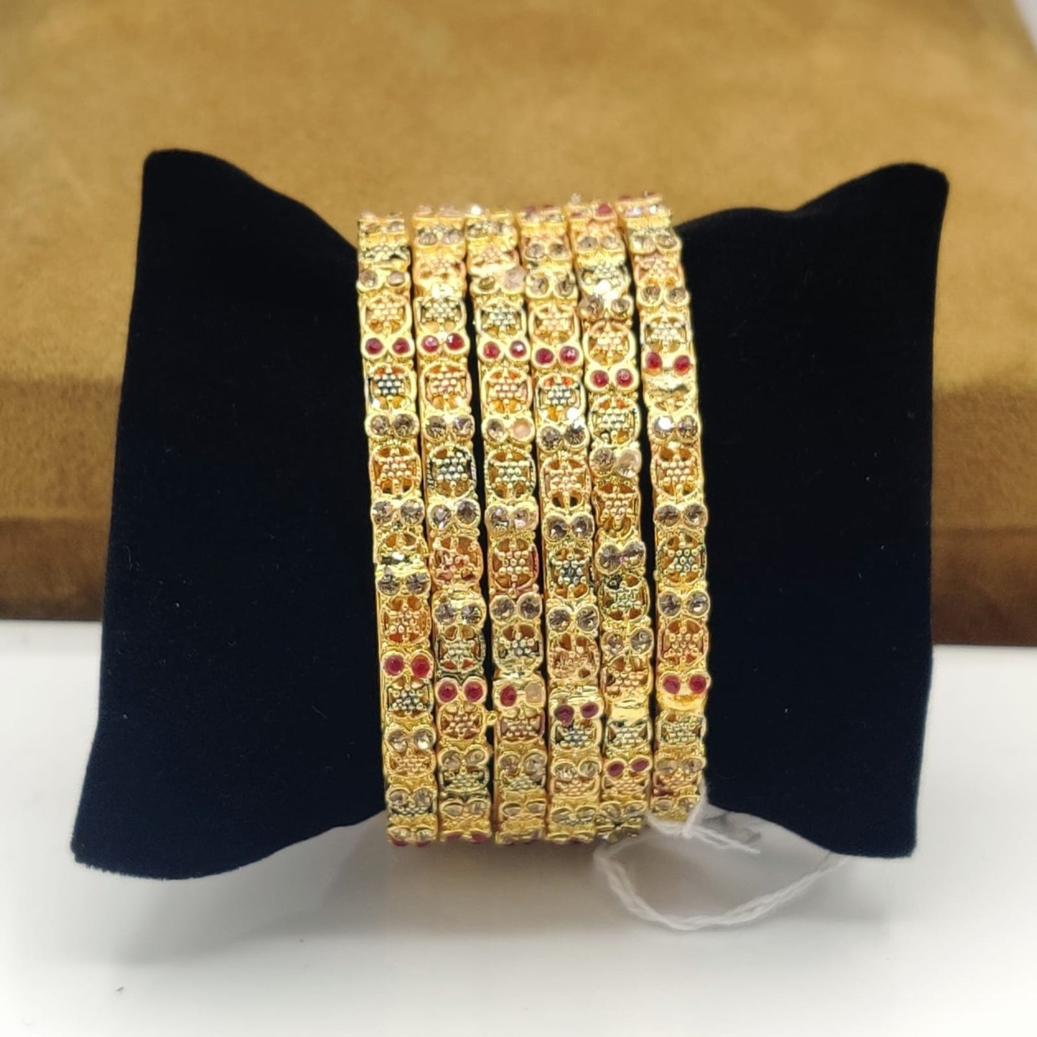 6 Pc Bangles Gold Plated (FSB43)