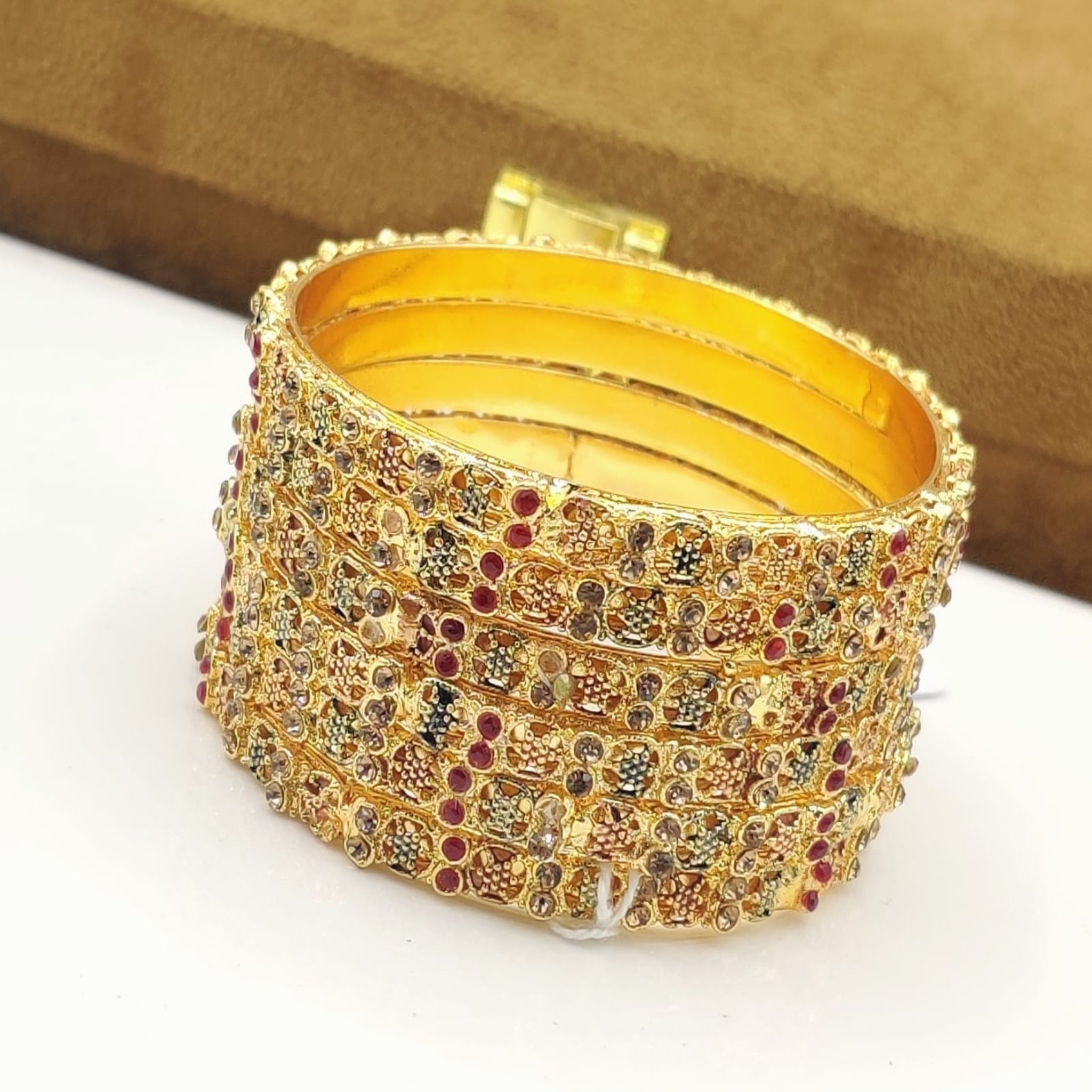 6 Pc Bangles Gold Plated (FSB43)