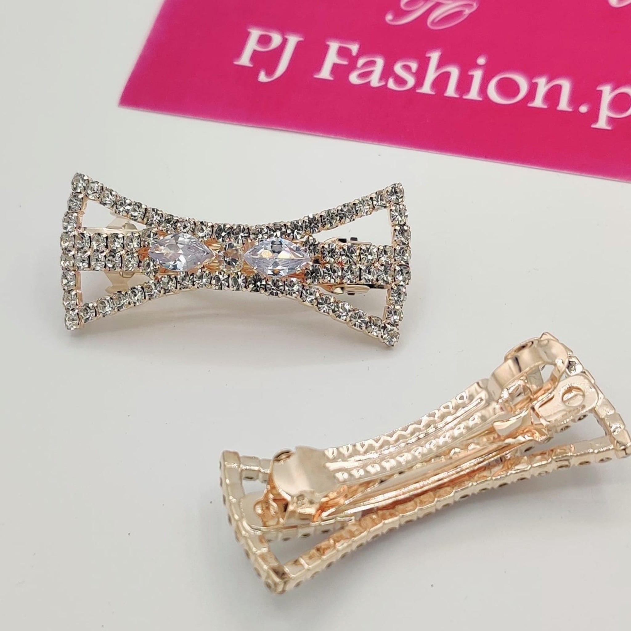 Zircon Hair Clip 2 Pc (FSH25)