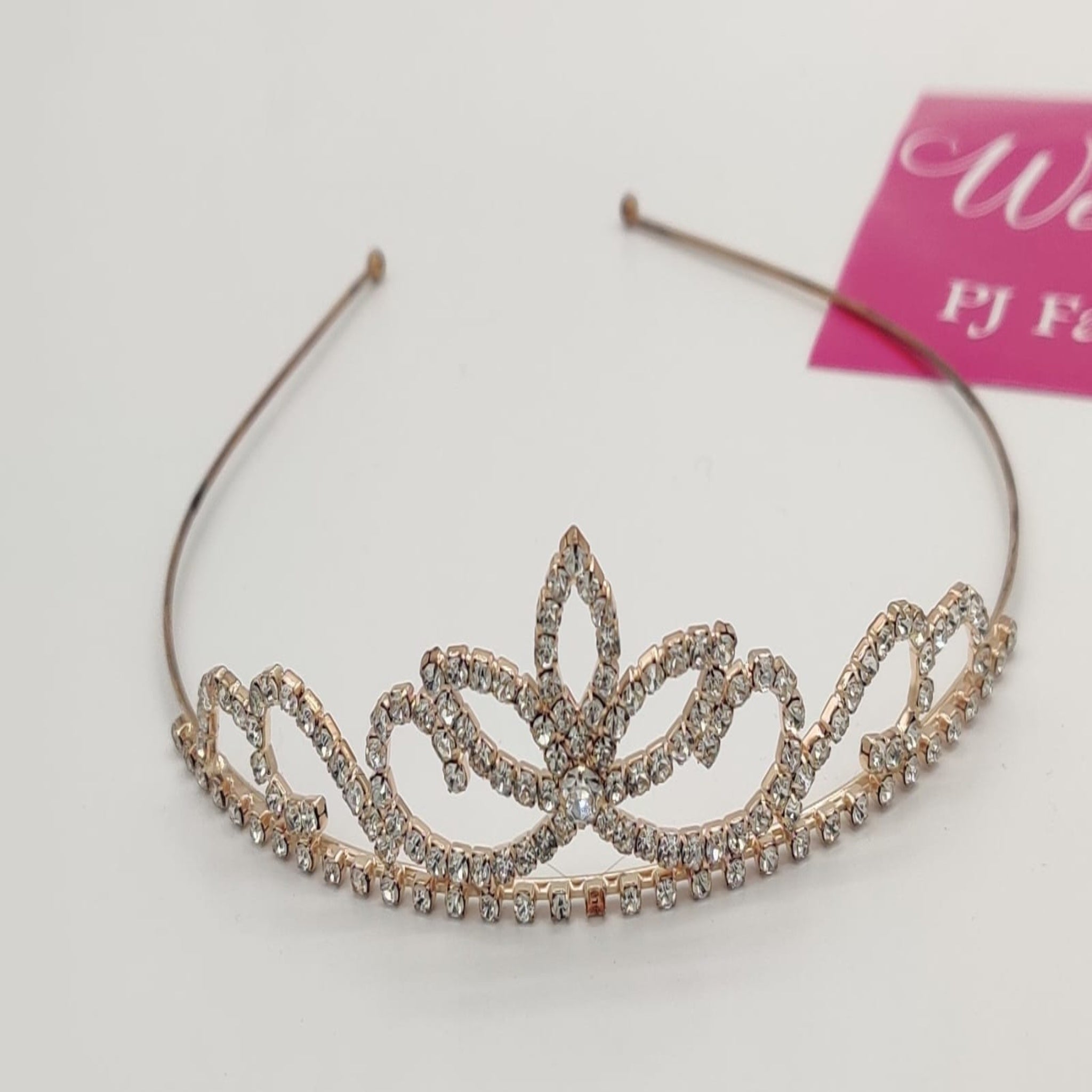 Stone Studed Crown Hair Band (FSH24)