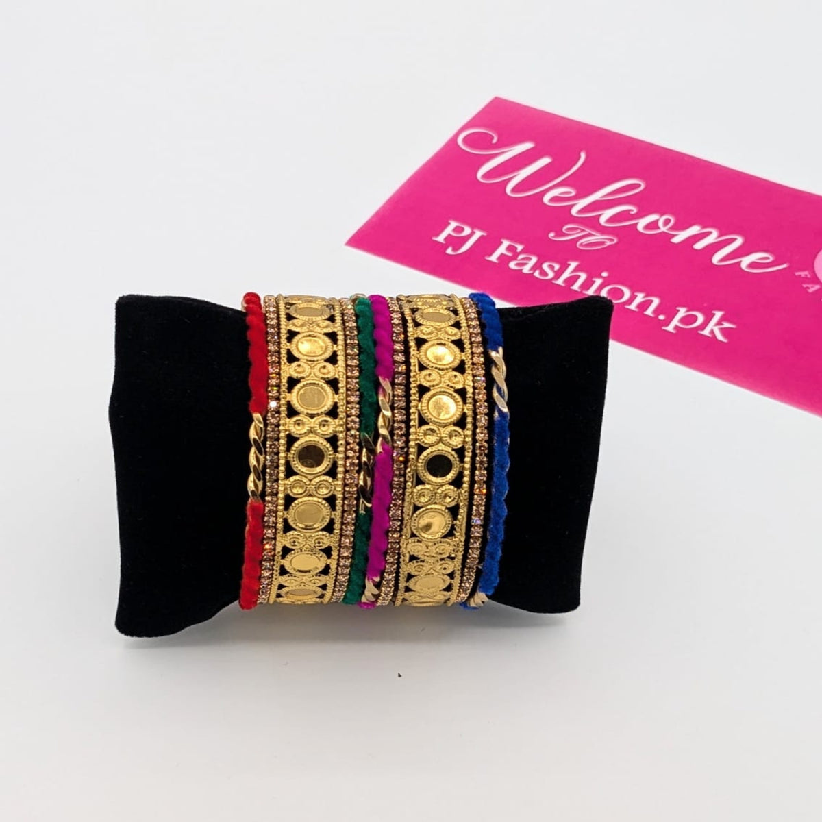 Elegant Multi Gold Bangles (FSB67)