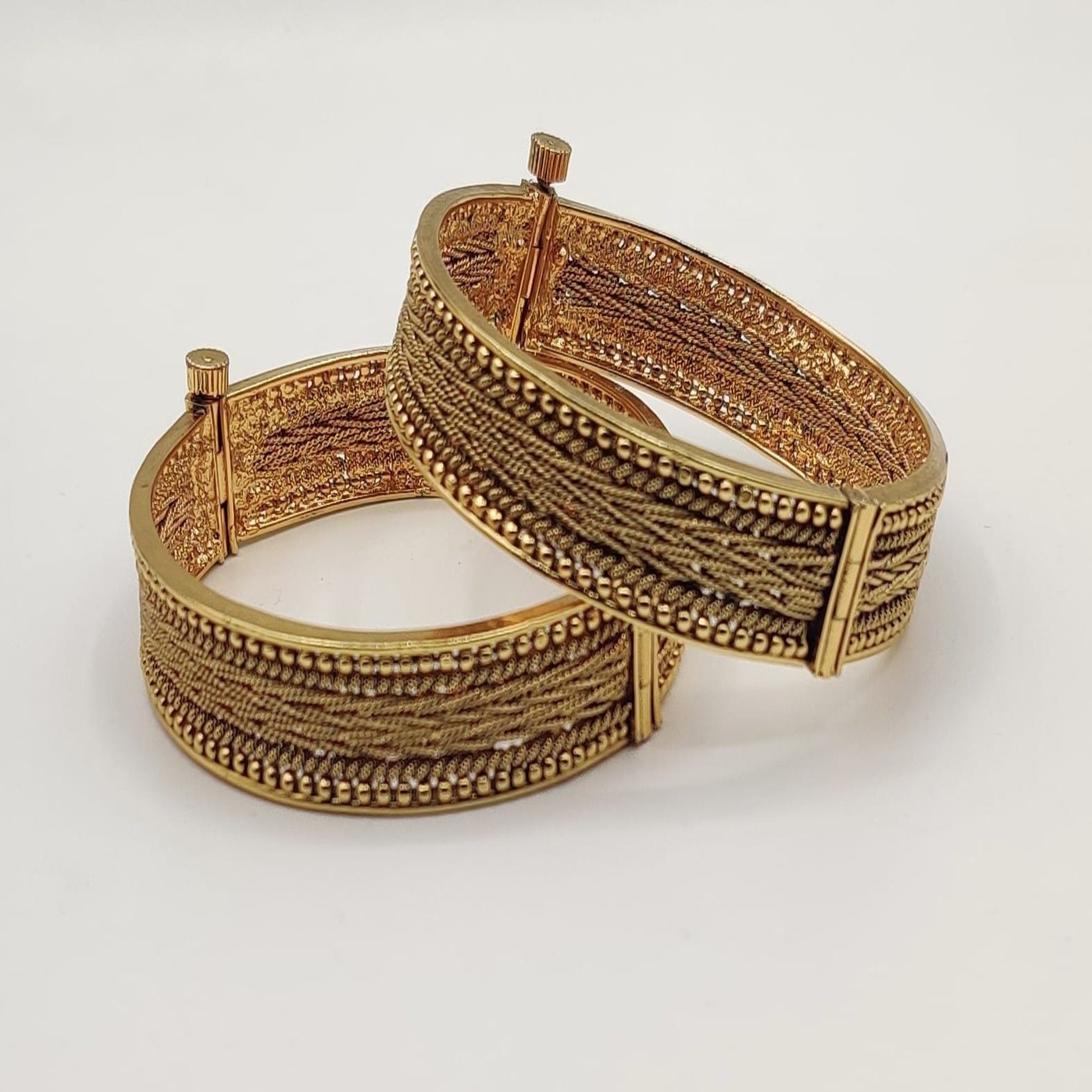 Rajwari 2 Pc Openable Kara (FSKB7)