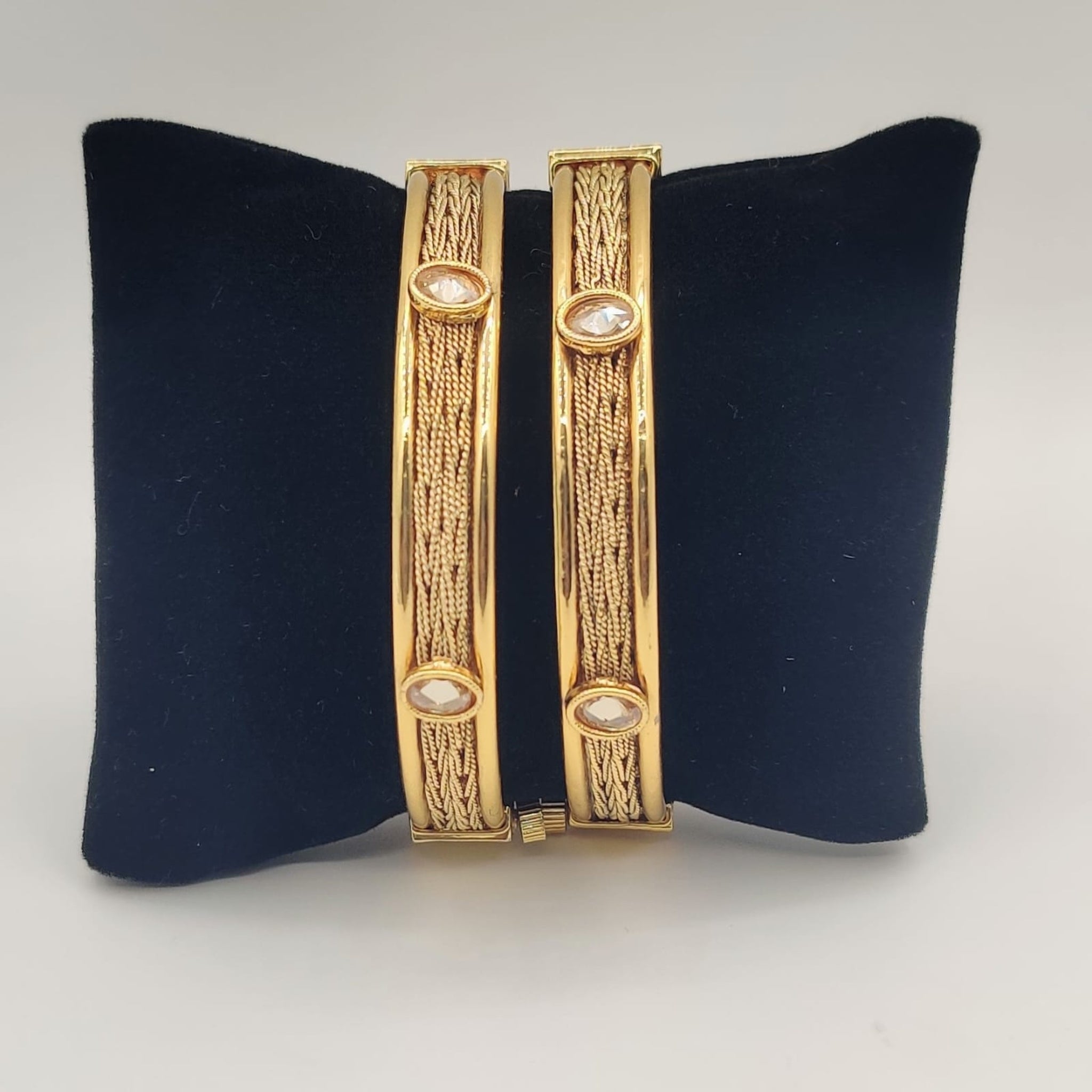 Rajwari 2 Pc Openable Kara (FSKB8)