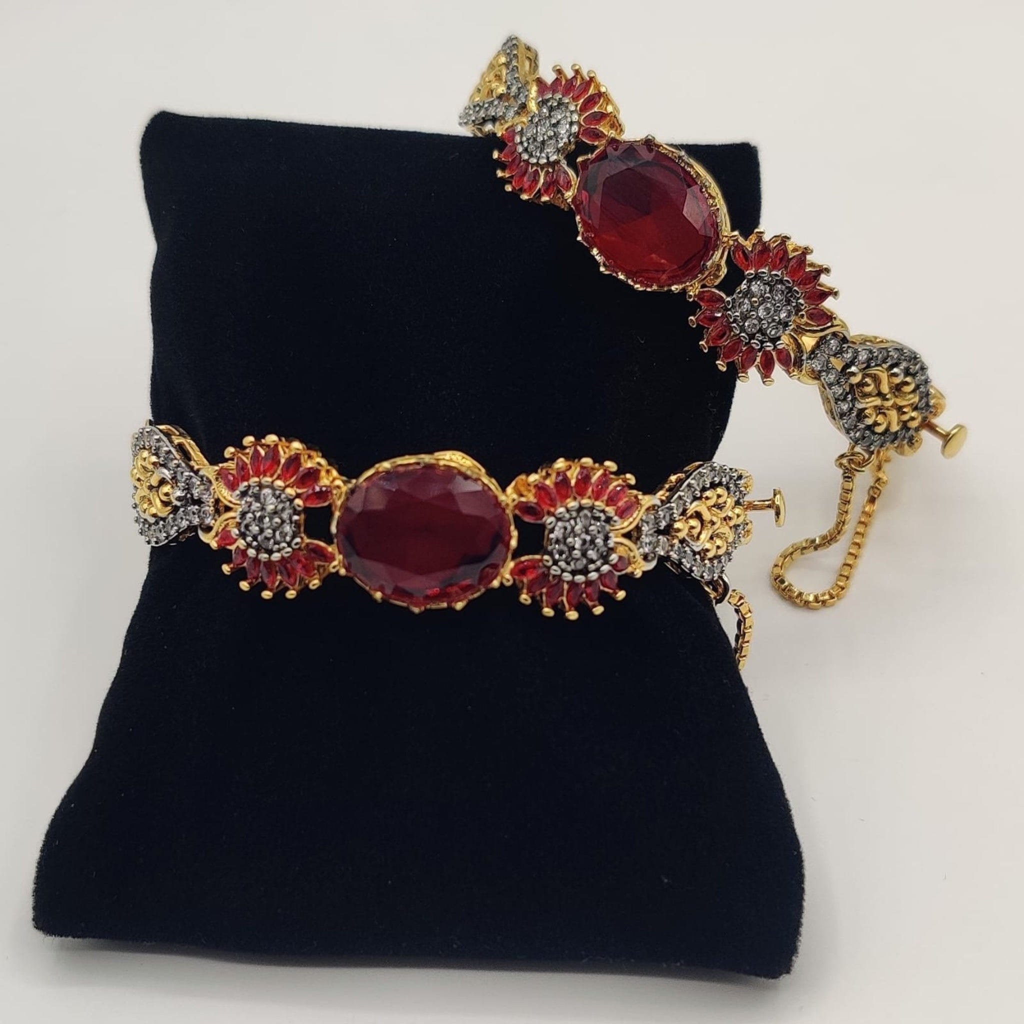Kundan Bracelet Openable